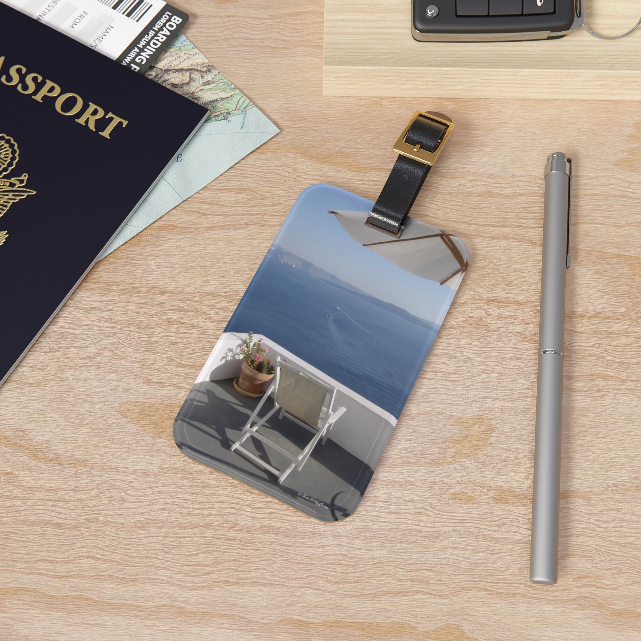 "Off to Peace & Quiet!" – Luggage Tag