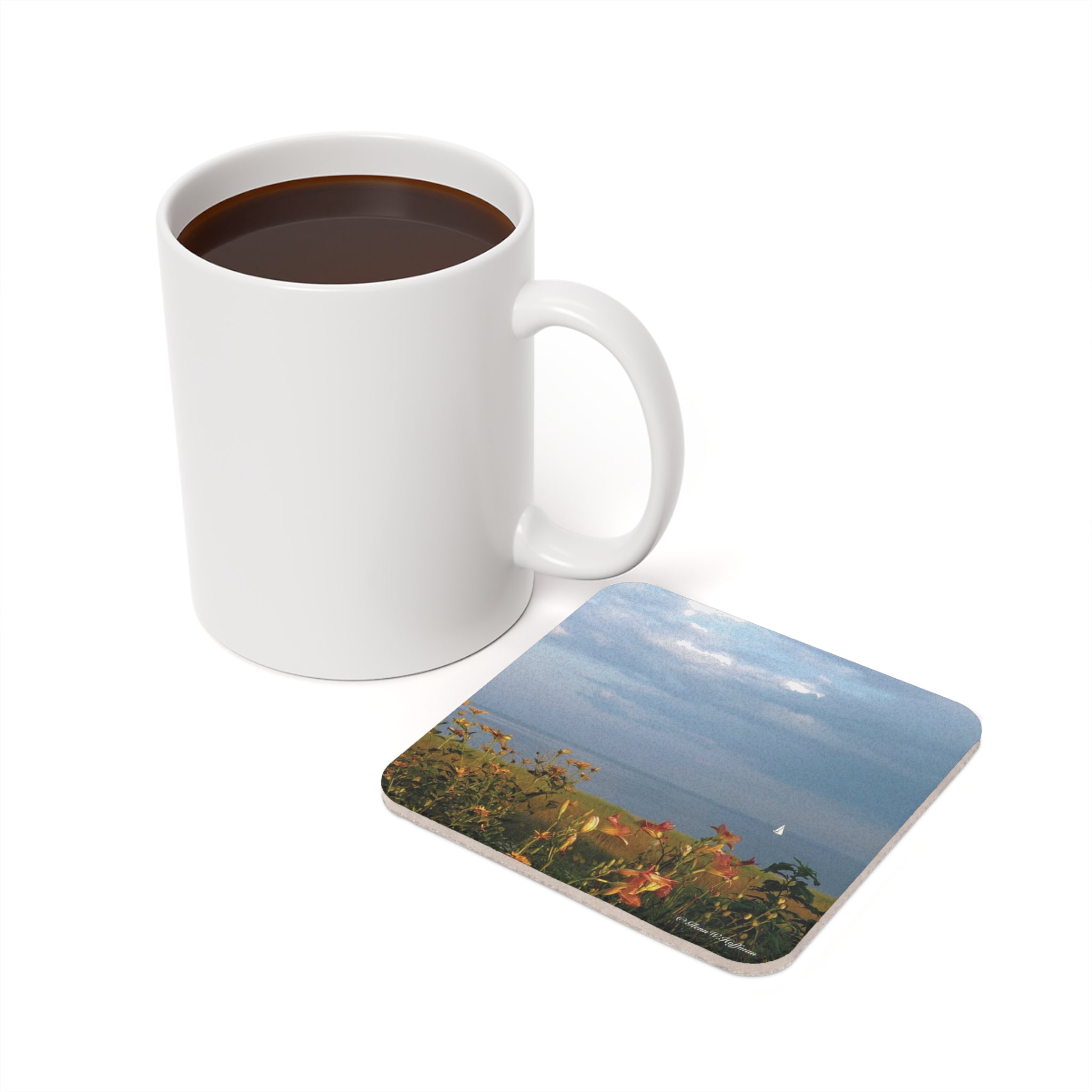 Late Afternoon Sail - Drink Coaster, Bluff Beauty Collection