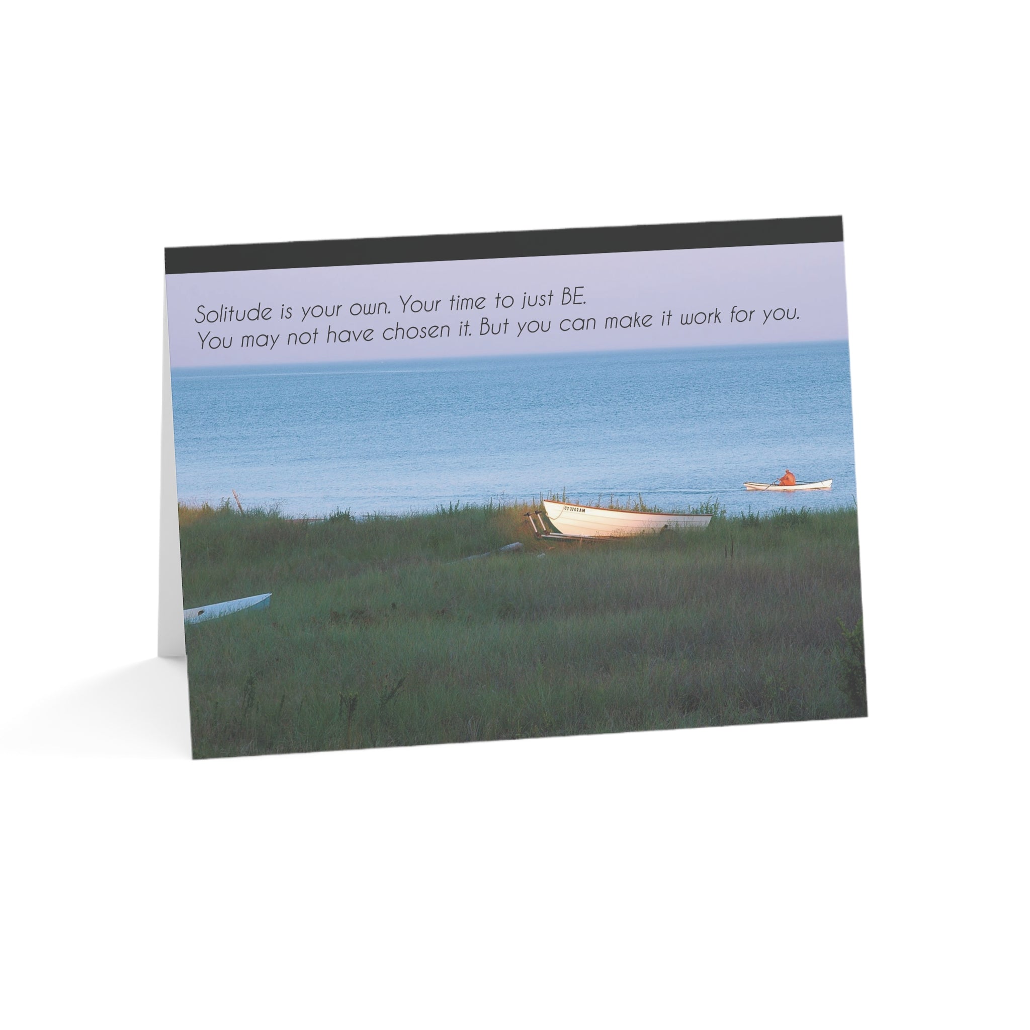 Solo Isn't the Same as Sad – Empathy, Support Card, Loneliness