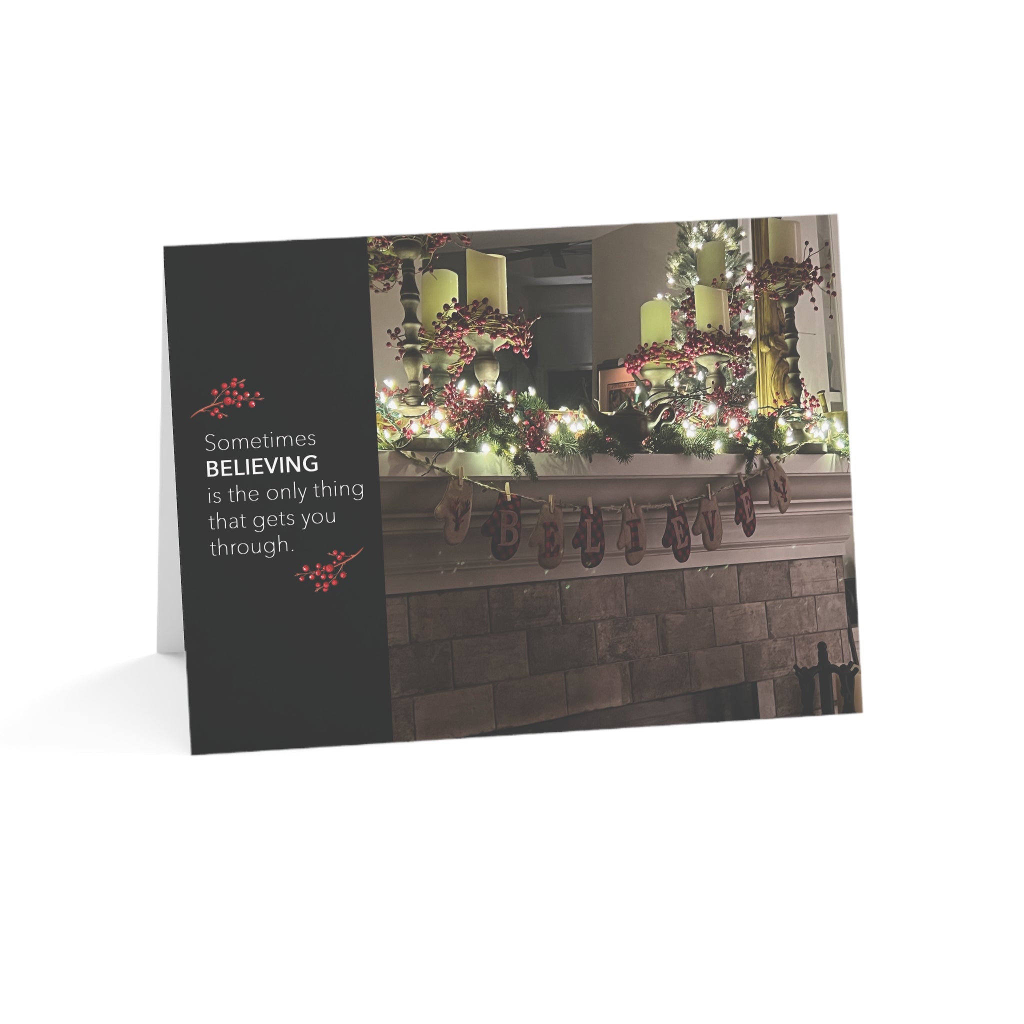 Simply Believe – "The Holidays Are Hard" Holiday Card