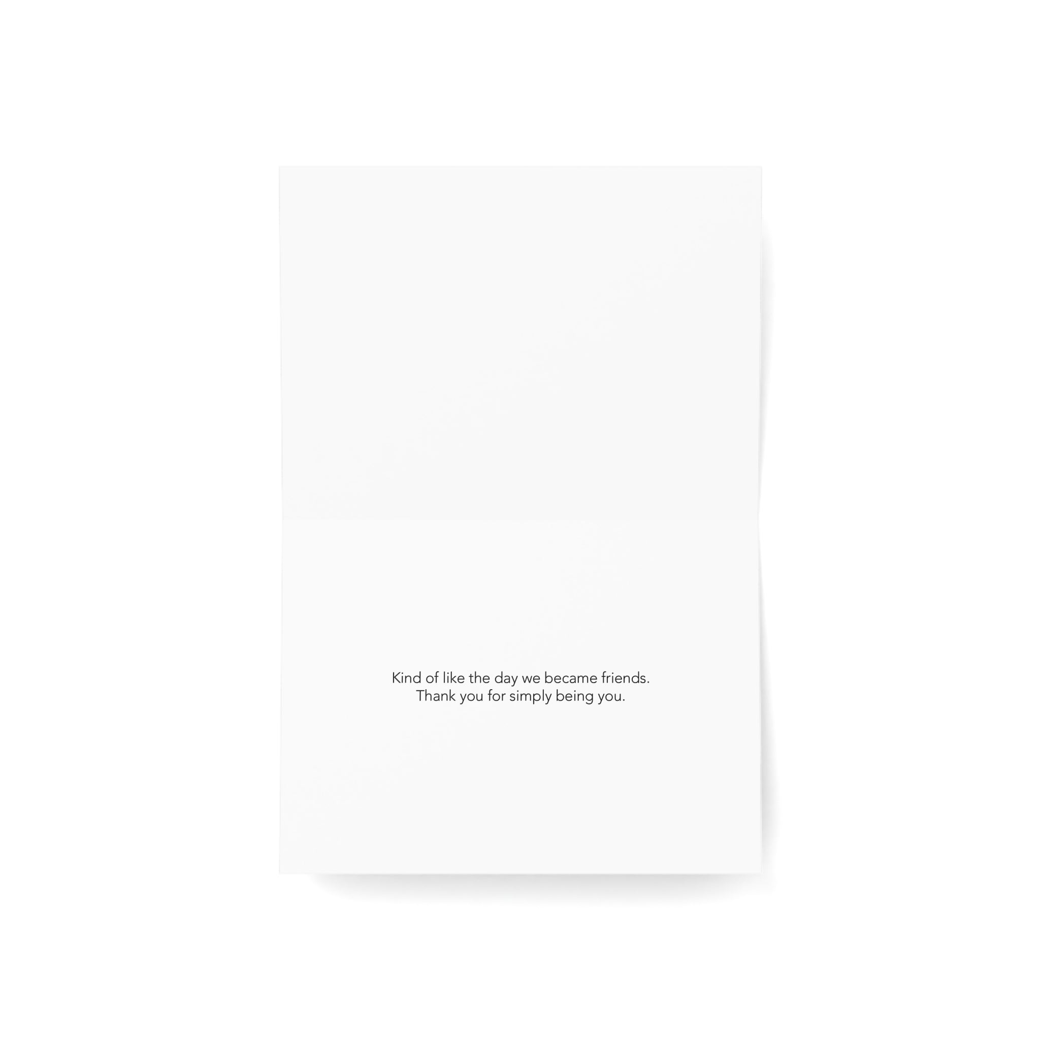 At the Perfect Moment – Empathy, Friendship, Thinking of You Card