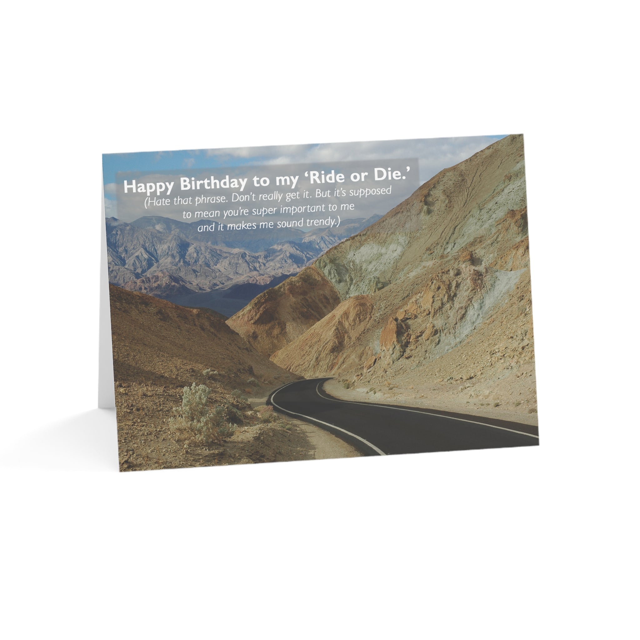 To My Ride or Die – Birthday Card, Birthdays & Milestones