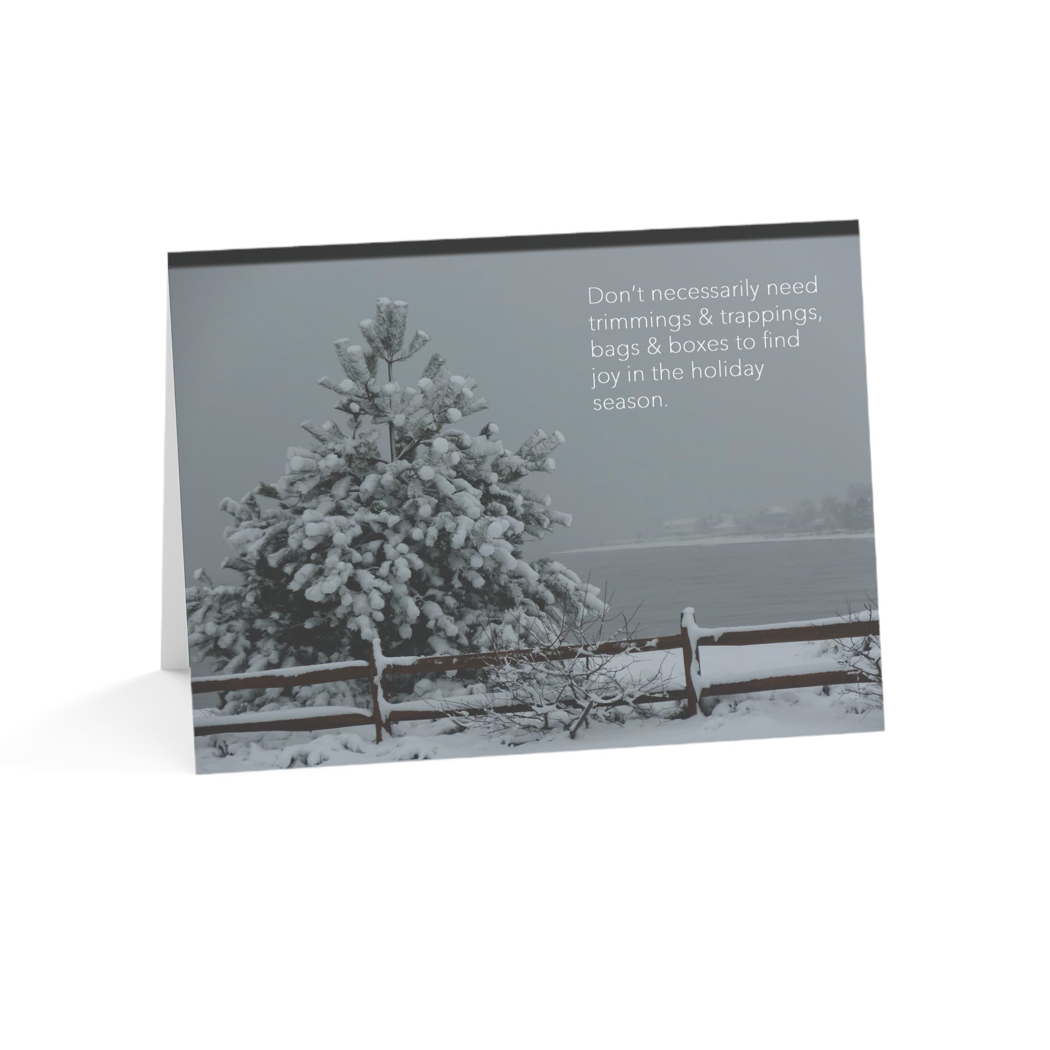 The Real Beauty of The Season – The Holidays Are Hard Holiday Card