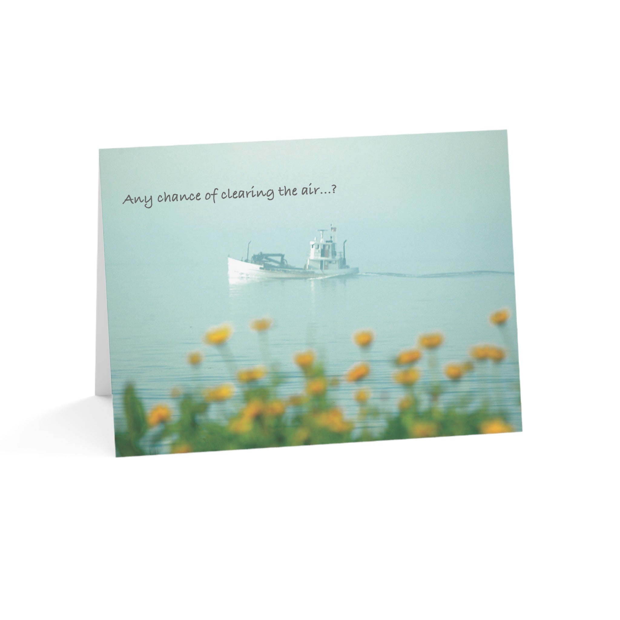 Let's Clear the Air - Clear the Air, Apology Card