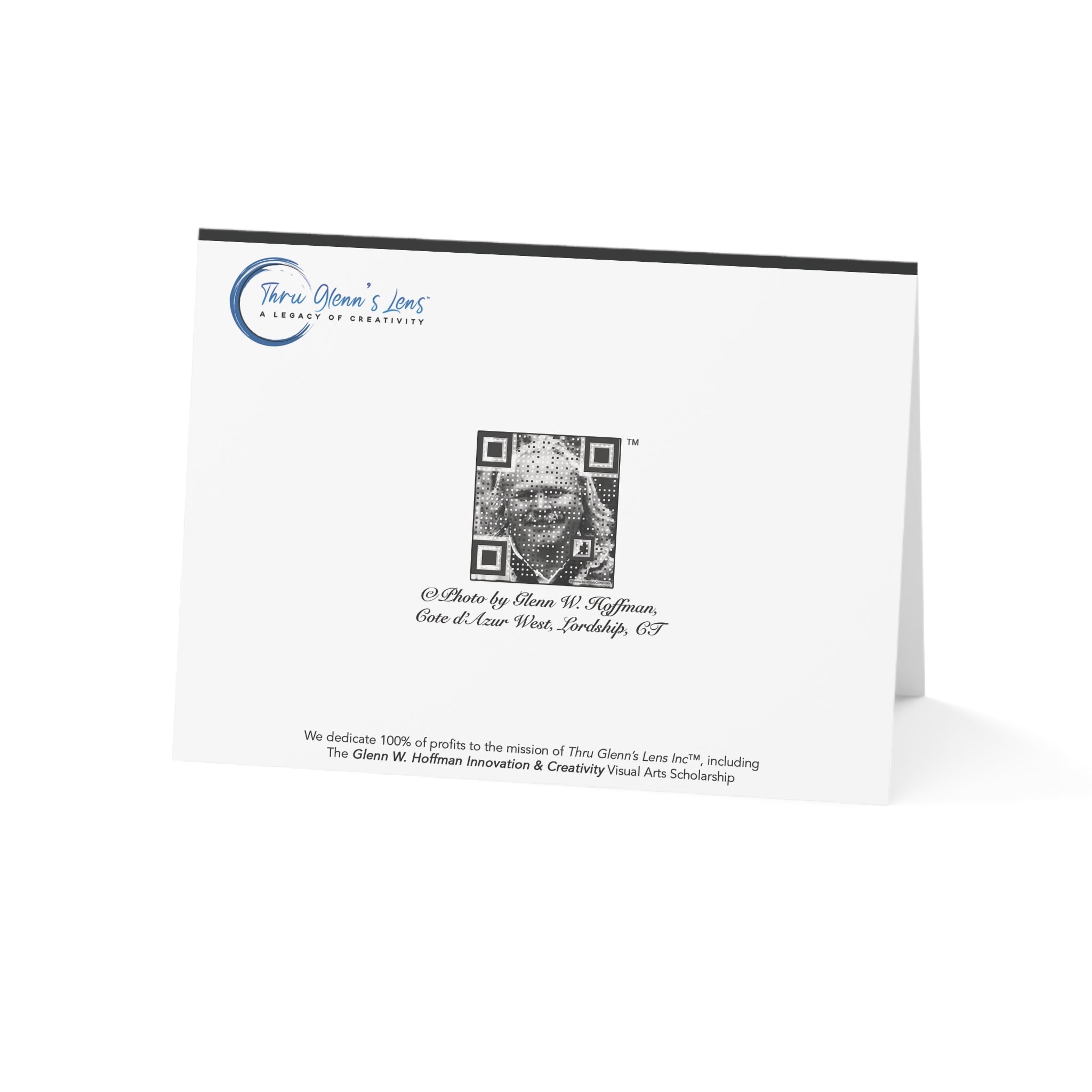 As the Fog Rolls In - Sympathy Card, Loss of Husband