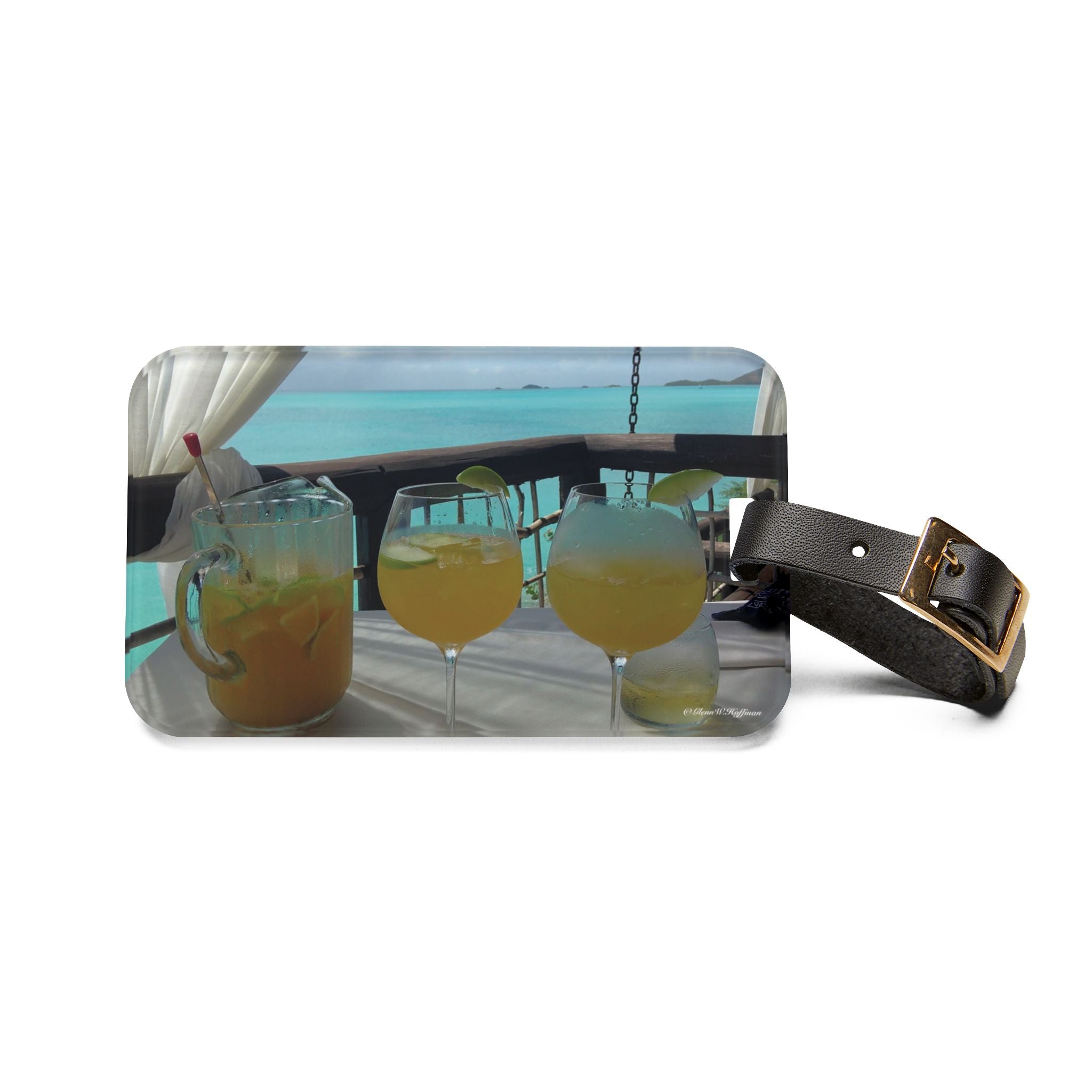 "Off to the Boat Drinks!" - Luggage Tag