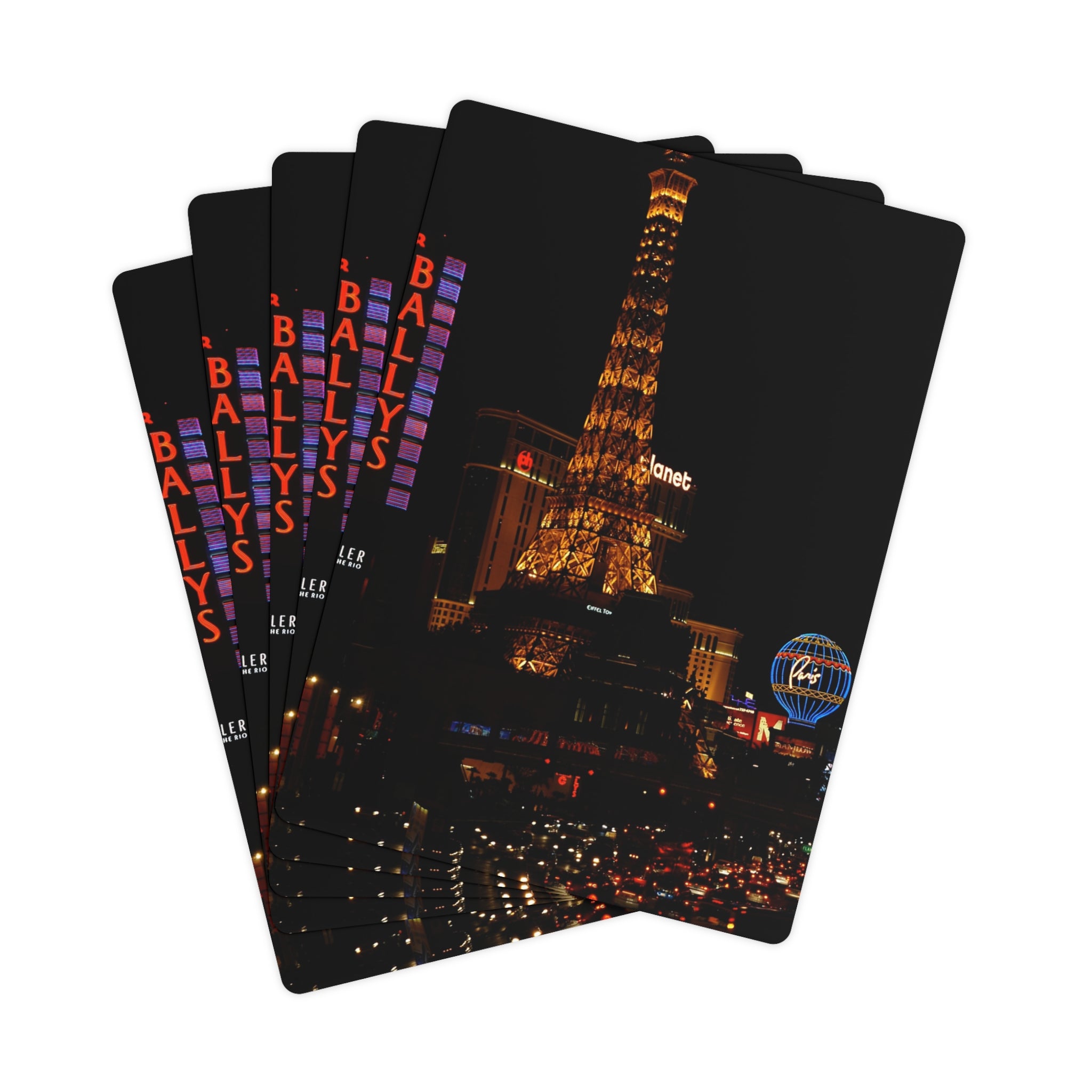 Livin' Large in "Sin City" - Custom Playing Cards