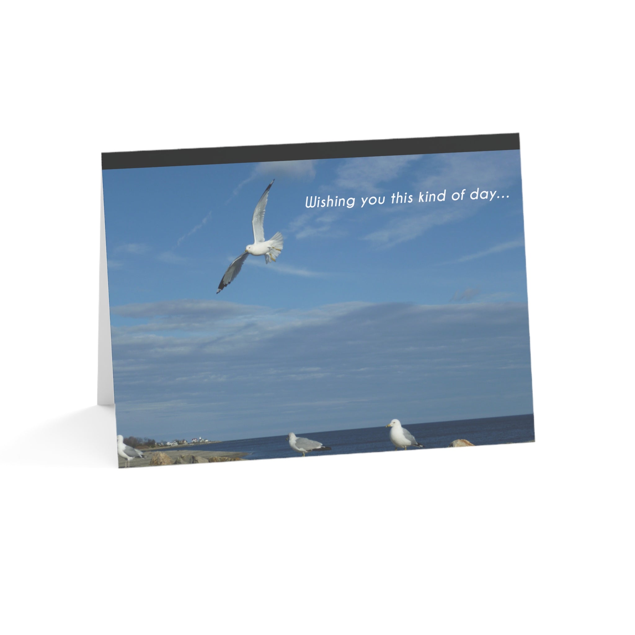 Thinking Happy Thoughts – Empathy, Friendship,Thinking of You Card