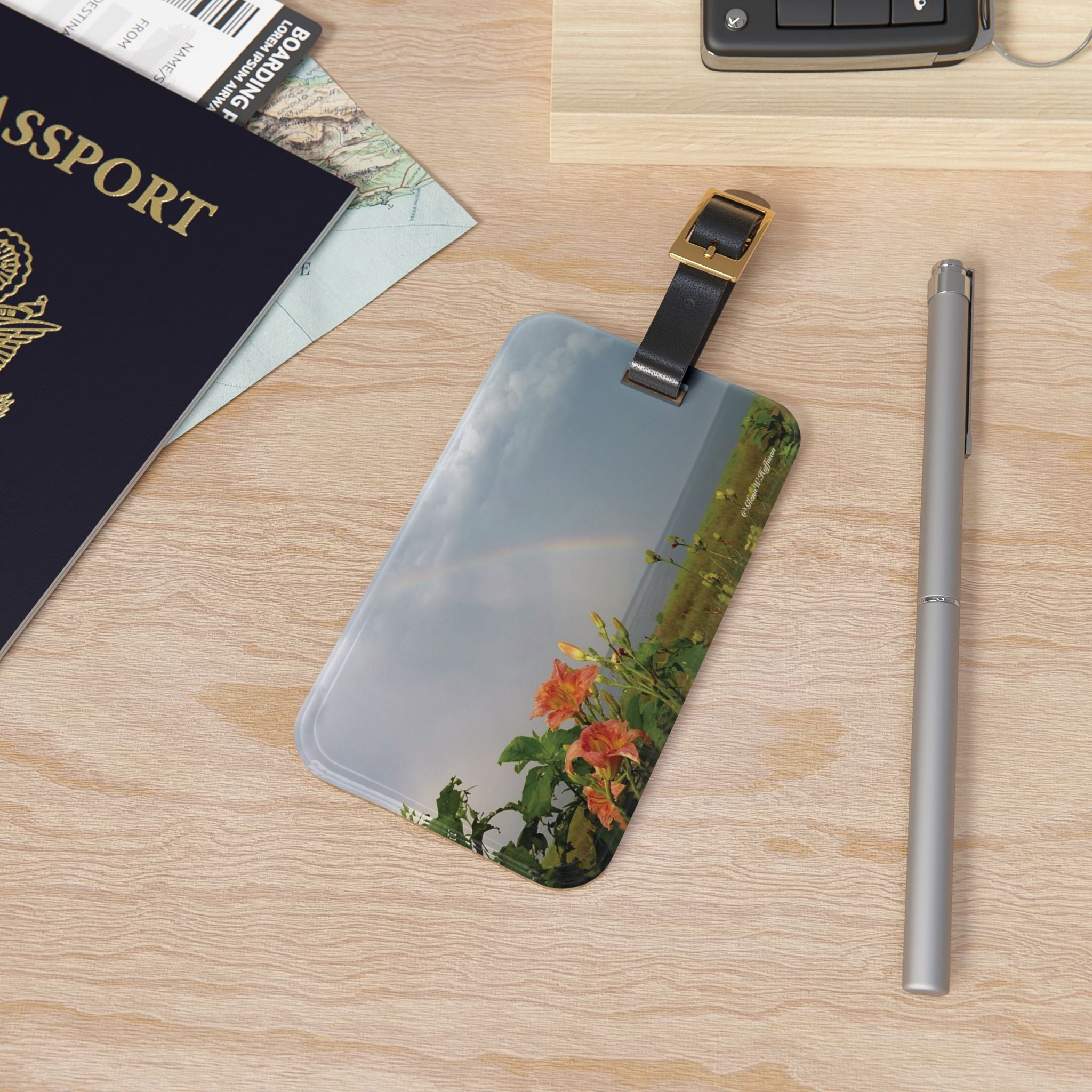 "Someone to Watch Over Me on My Journey" - Luggage Tag