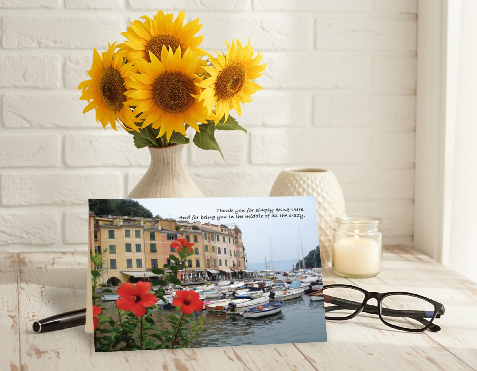 You Calm the Crazy - Thank You Card, Personal Gratitude