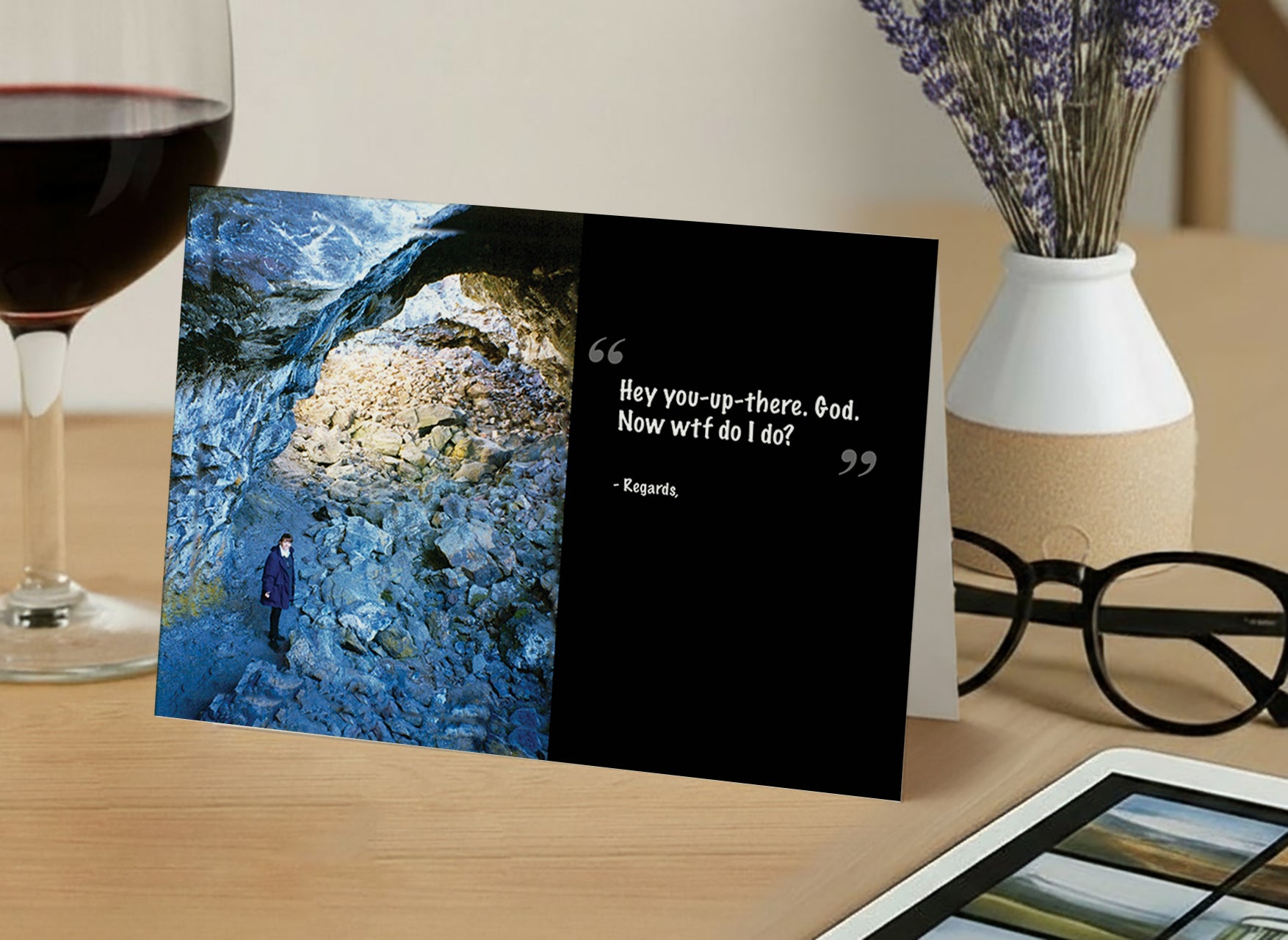 Simply Lost - Empathy, Support Card, Angry, Pissed at the World