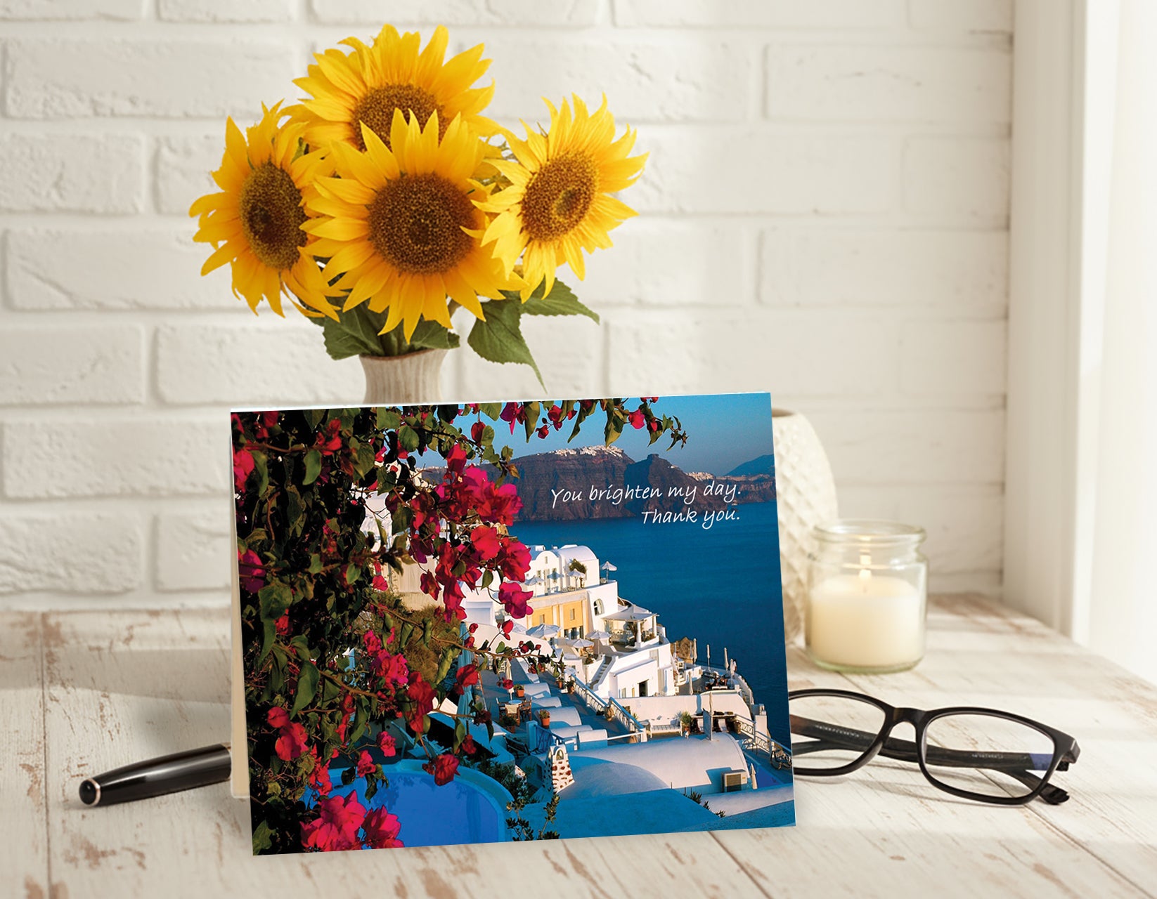 Things That Brighten My Day - Thank You Card, Personal Gratitude