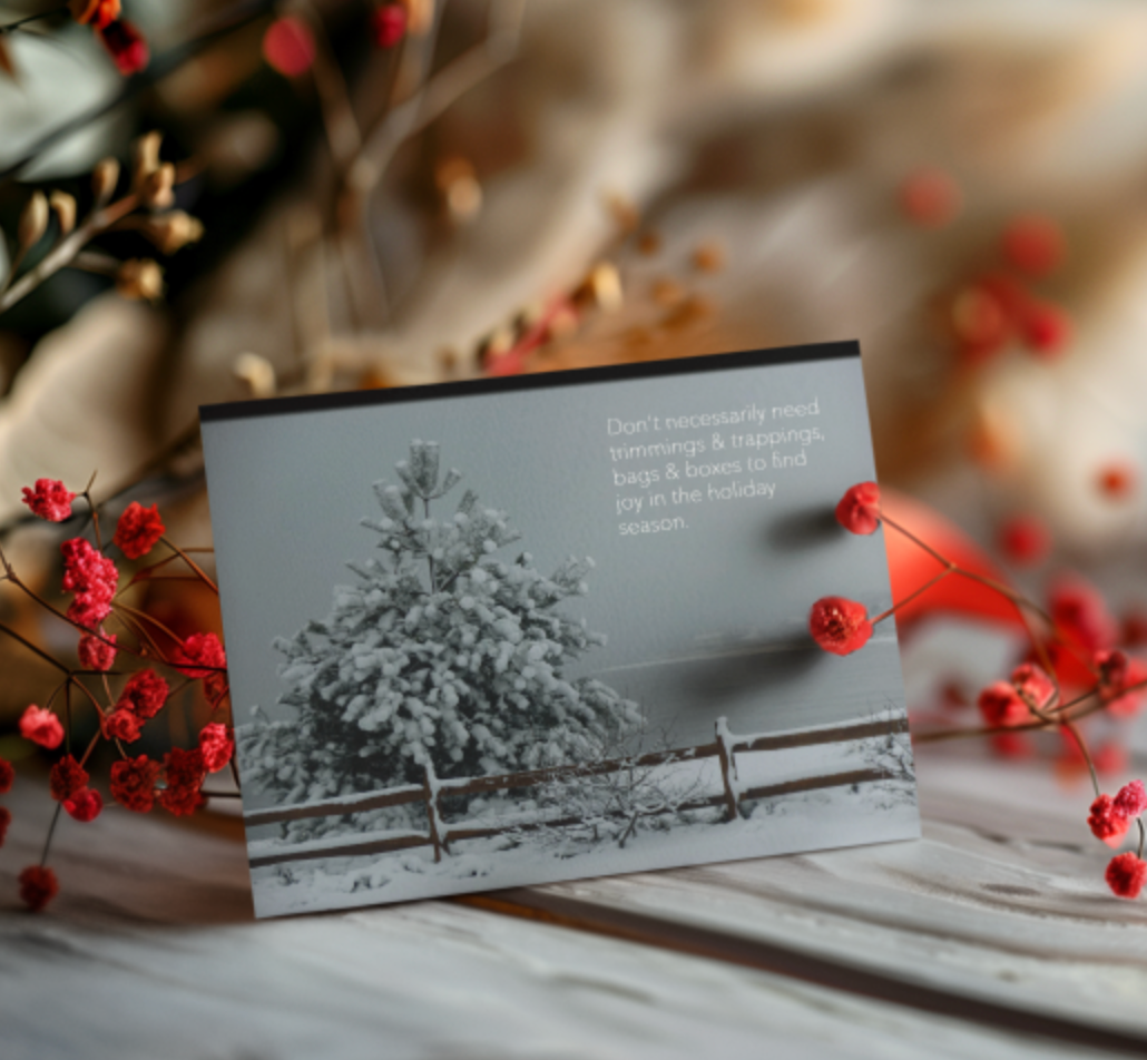 The Real Beauty of The Season – The Holidays Are Hard Holiday Card