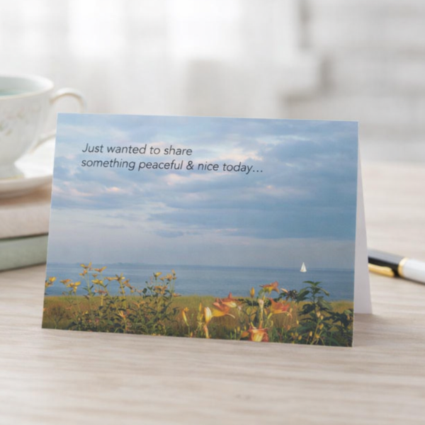Peaceful & Nice – Kindness & Appreciation Card