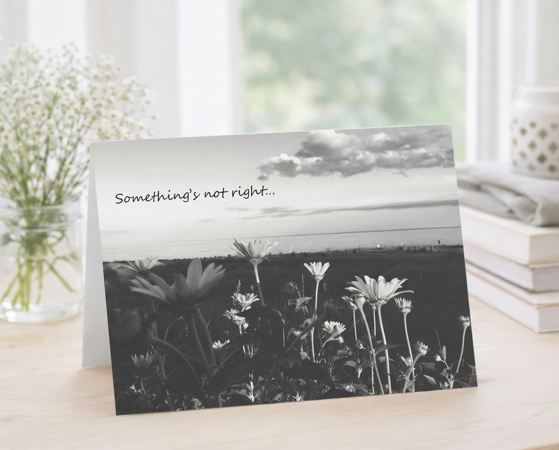 When Something's Not Right - Clear the Air, Apology Card