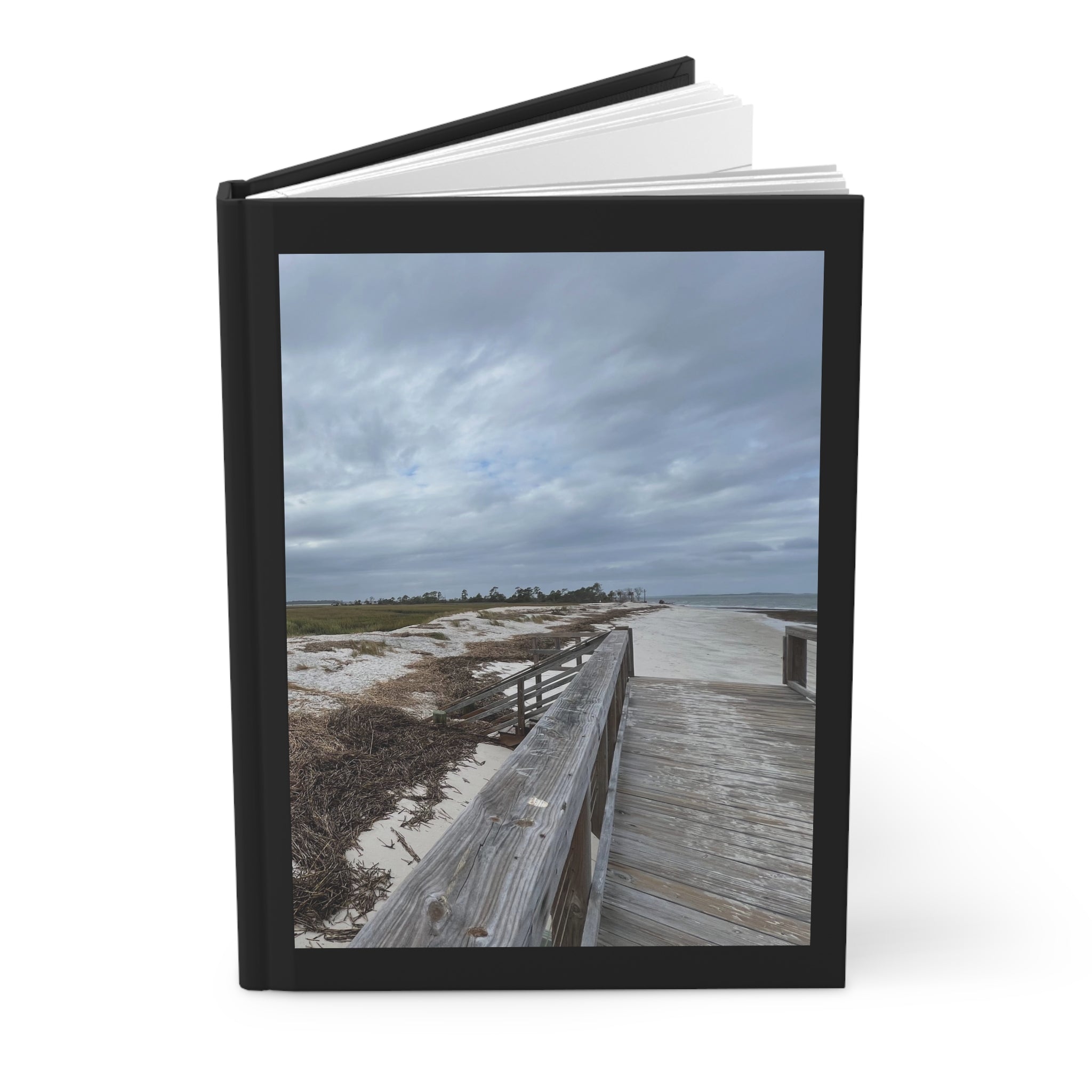 Pensive Walking Path - Hardcover Blank Journal