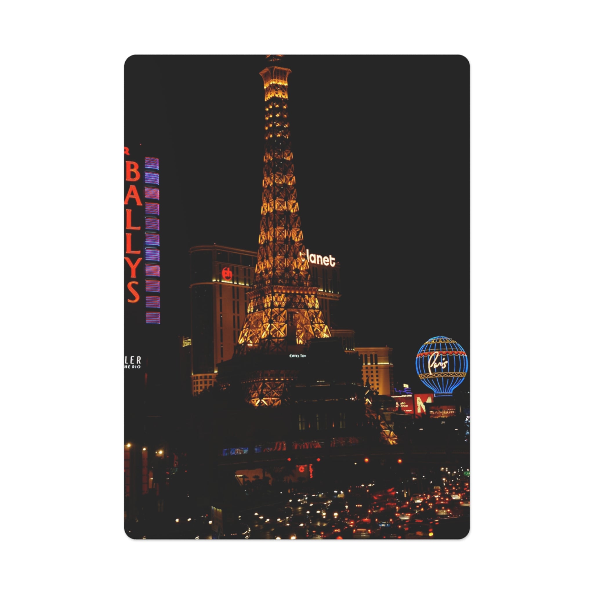 Livin' Large in "Sin City" - Custom Playing Cards