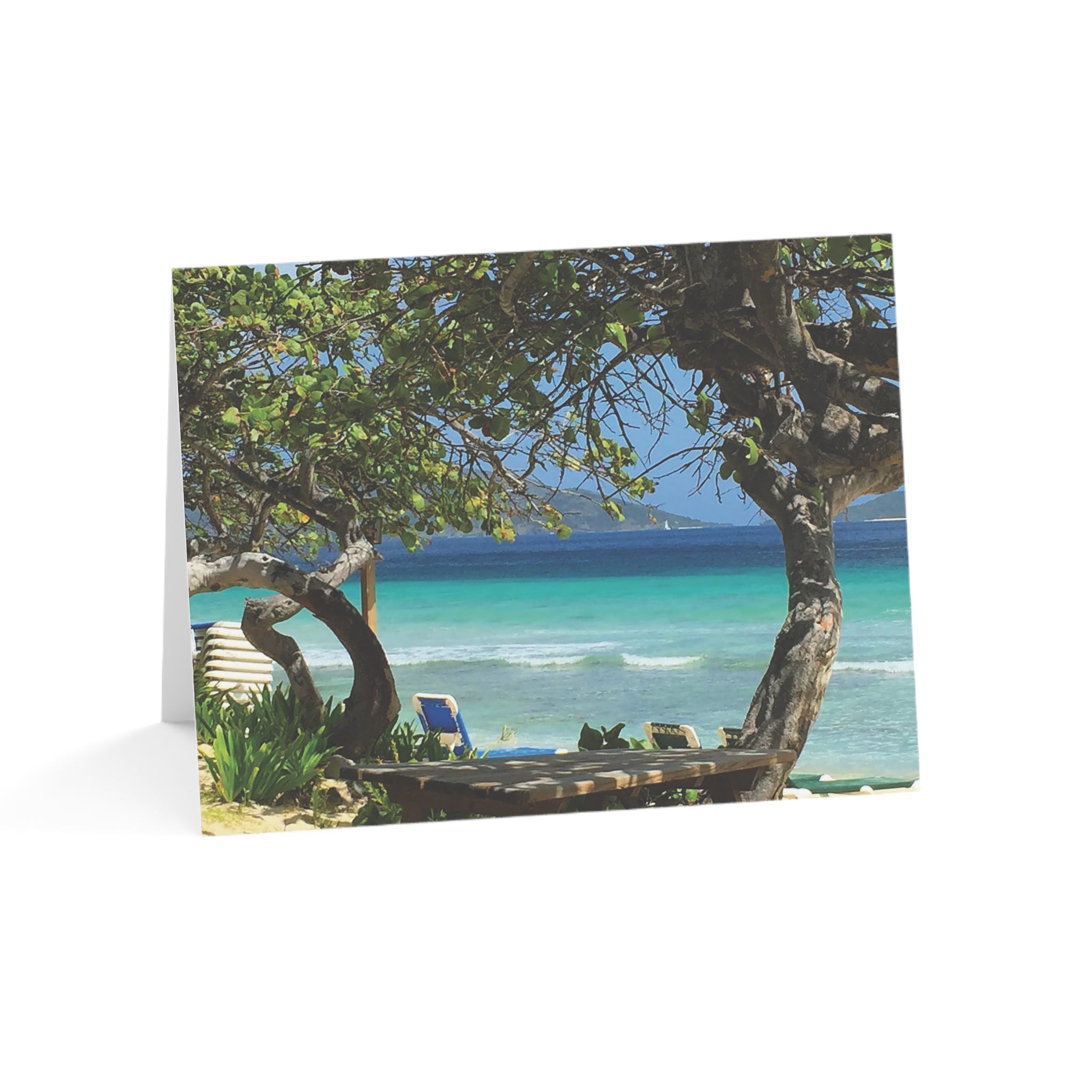 Tranquility in a Comfy Blue Chair – At Peace By The Sea Collection