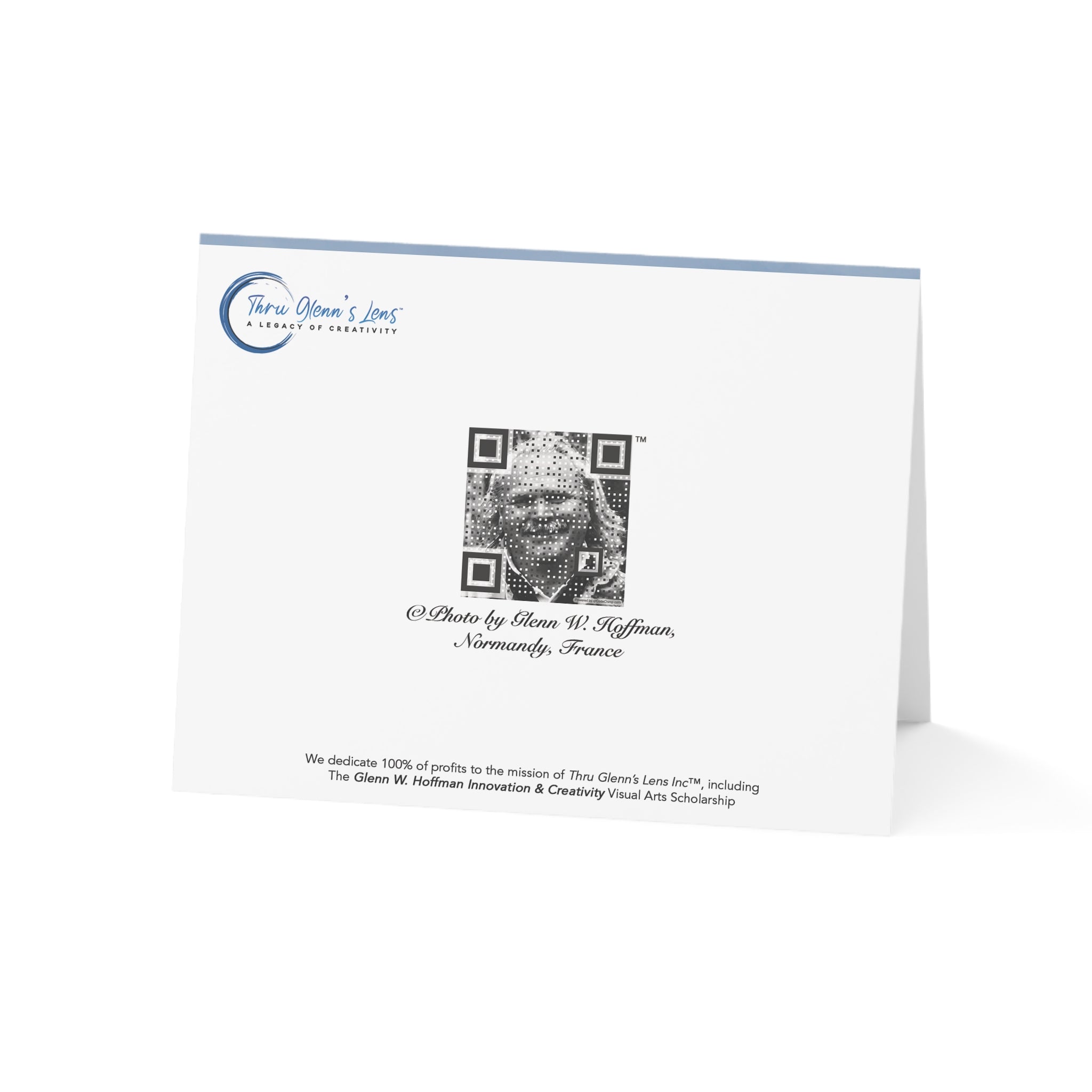 Happy Harness Horse on the Beach – Reflecting On Normandy Collection