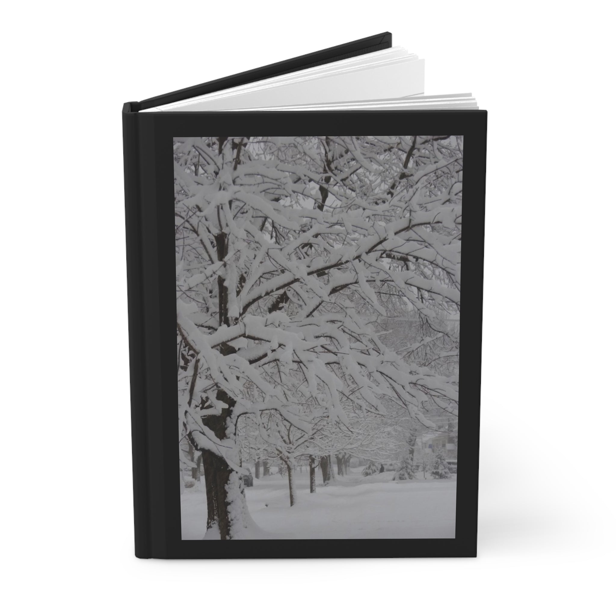 New for The Holidays: Snuggling into Your Thoughts – Hardcover Blank Journal