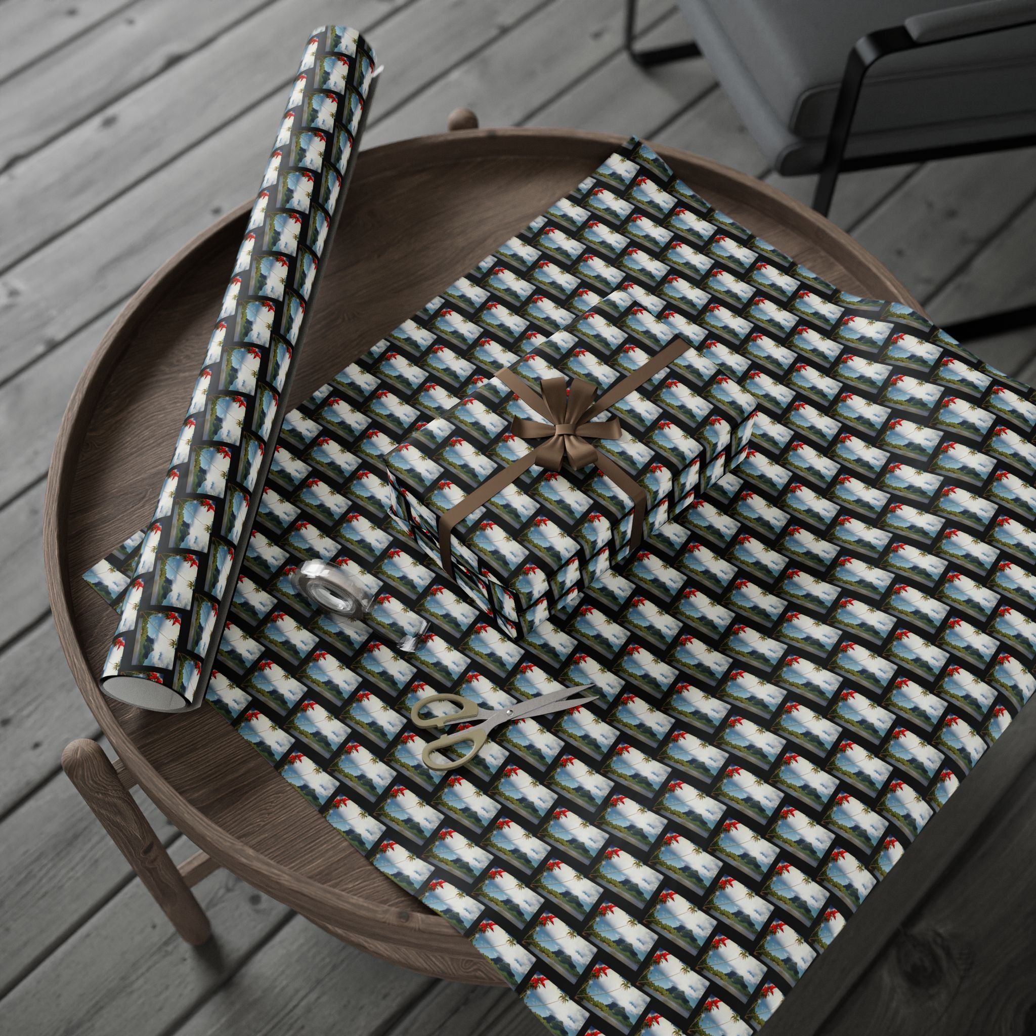 Tropical FaLaLa - Holiday Wrapping Paper