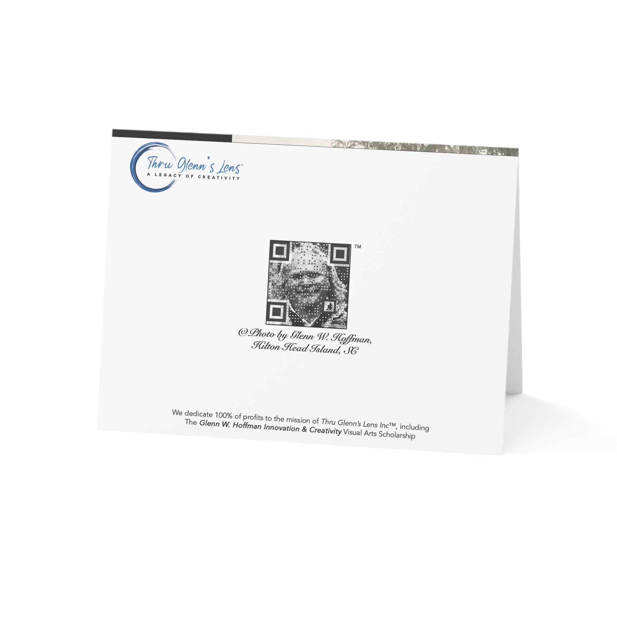 A Lonely Egret Drowning Her Sorrows - Sympathy Card, Loss of Husband