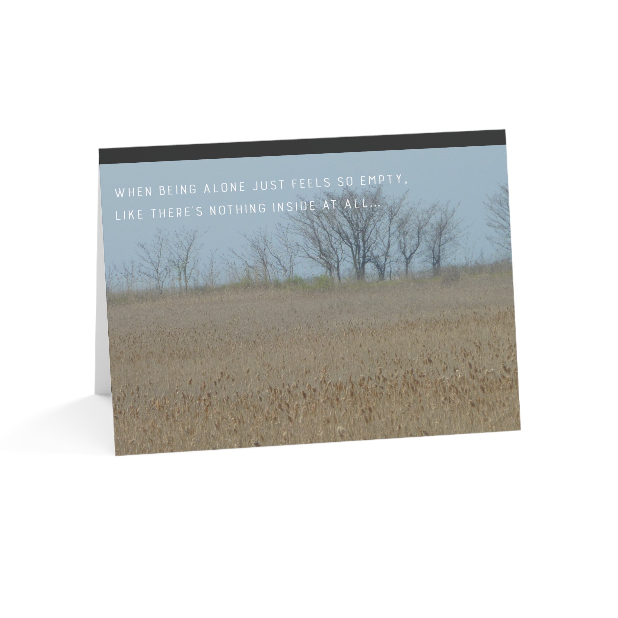 Sad and Empty – Empathy, Support Card, Loneliness