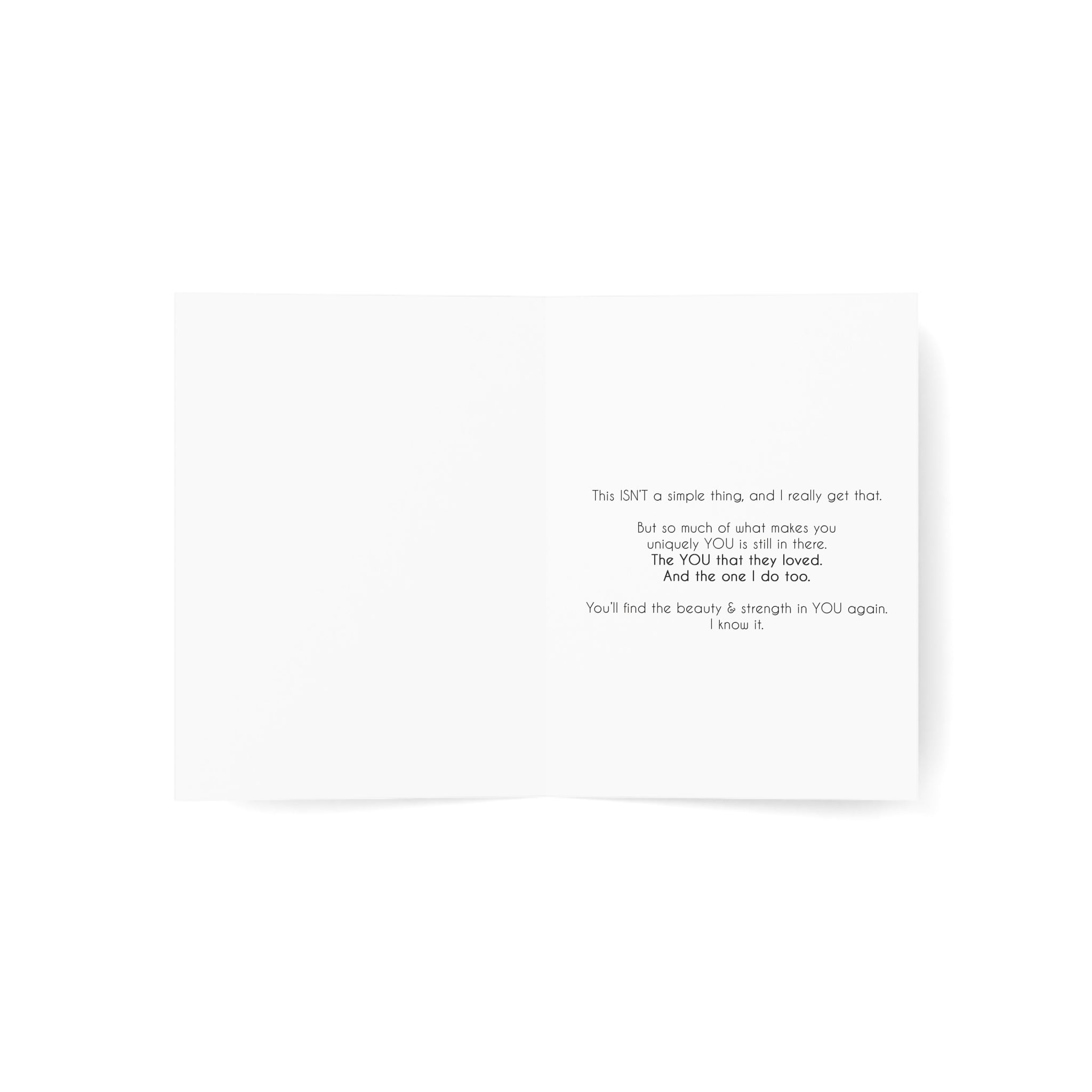 Identity Reflections - Grief, Sympathy Card, Follow Up During Grief