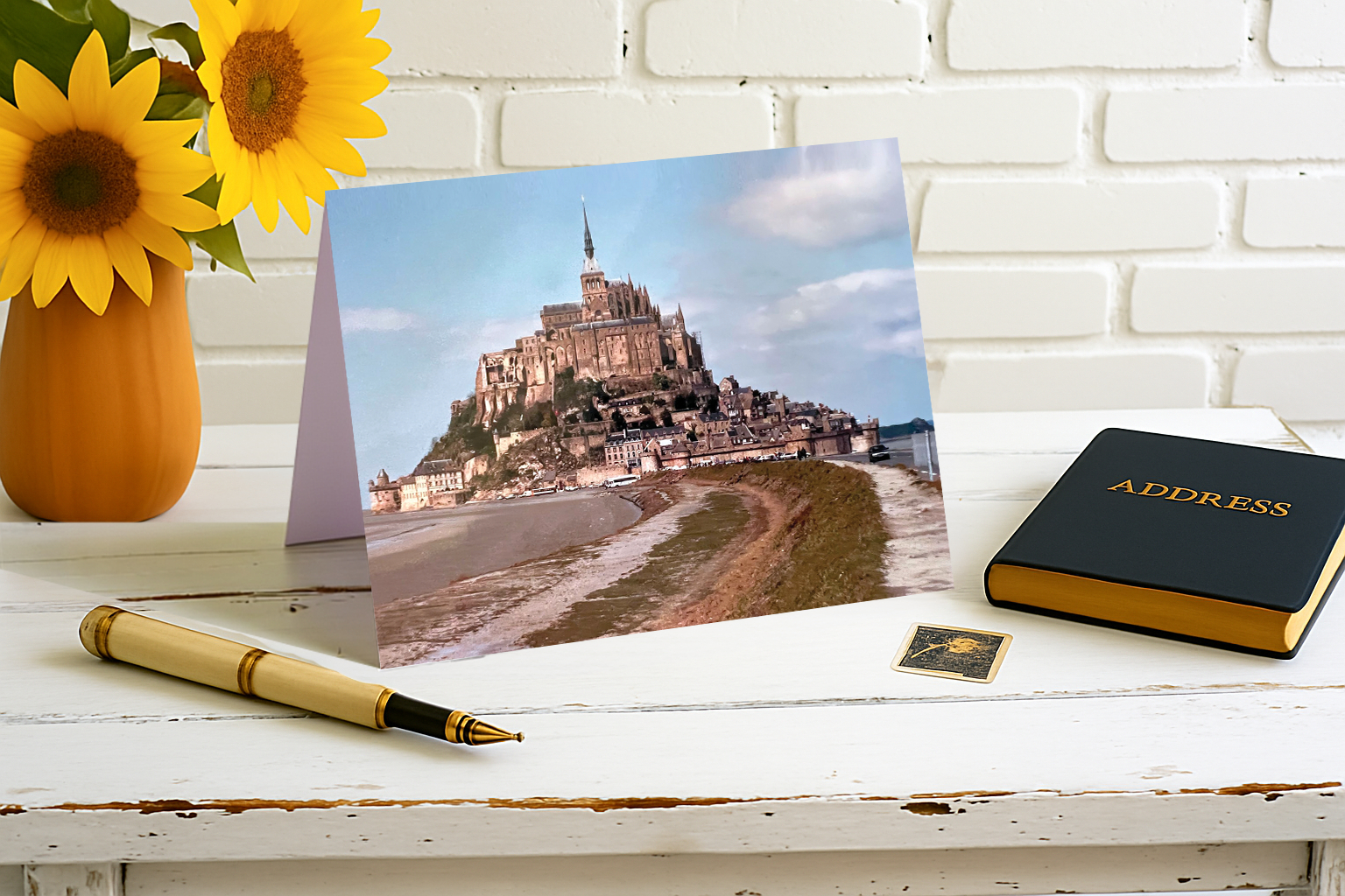 Majestic French Icon Mont St. Michel – Reflecting On Normandy Collection