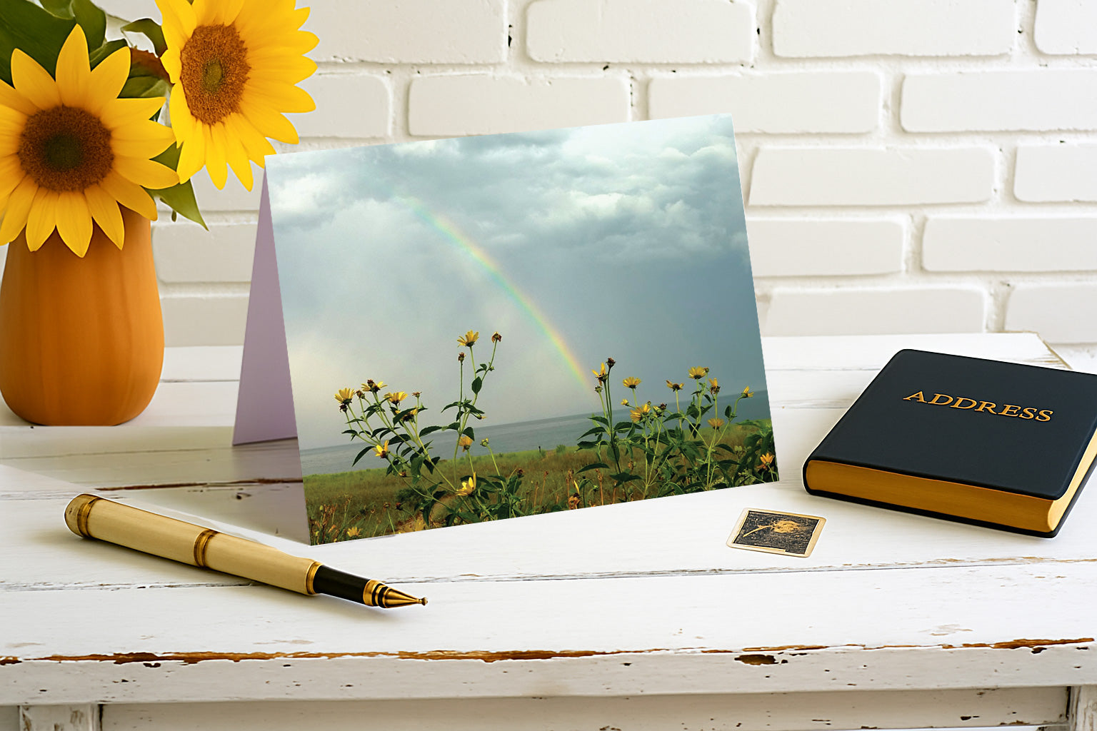 A Happy Rainbow & Daisies - Rainbows Collection