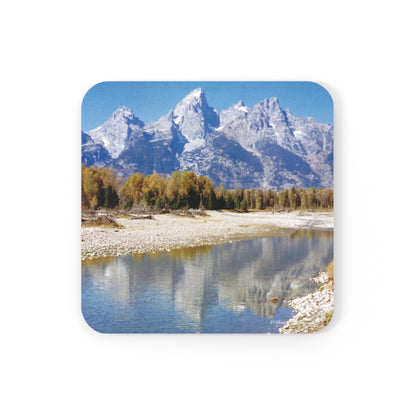 Teton River Reflections - Drink Coaster, Jackson Hole Collection