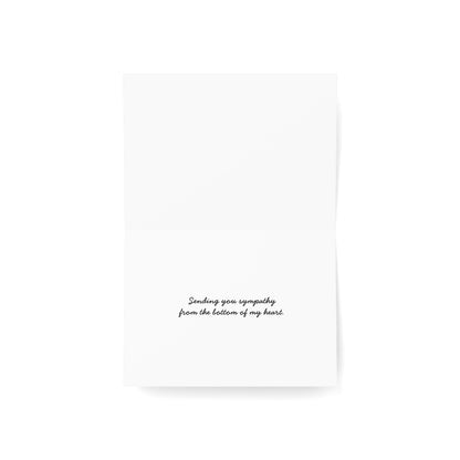 When Words Aren't Enough - Loss of Child, Sympathy Card, Simply Sorry