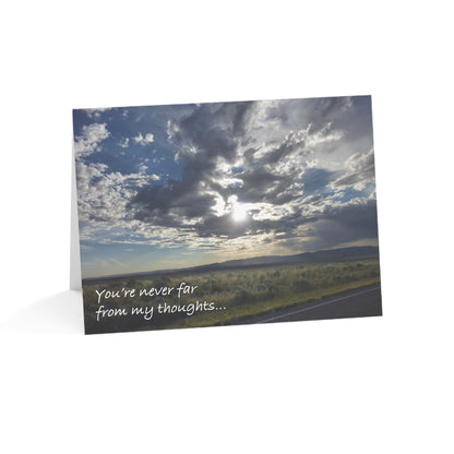 You're Never Far From My Thoughts– Thinking of You Card
