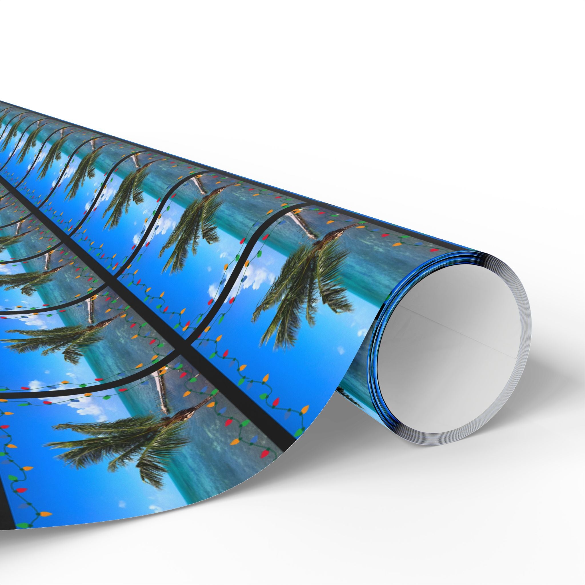 Happy Holidays Island Style - Holiday Wrapping Paper