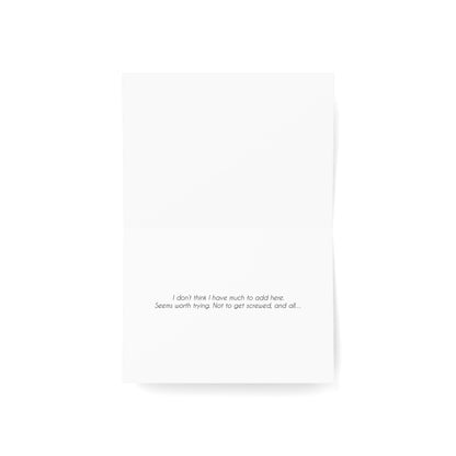 Overgrown But Beautiful – Empathy, Support Card, Find Joy in the Journey