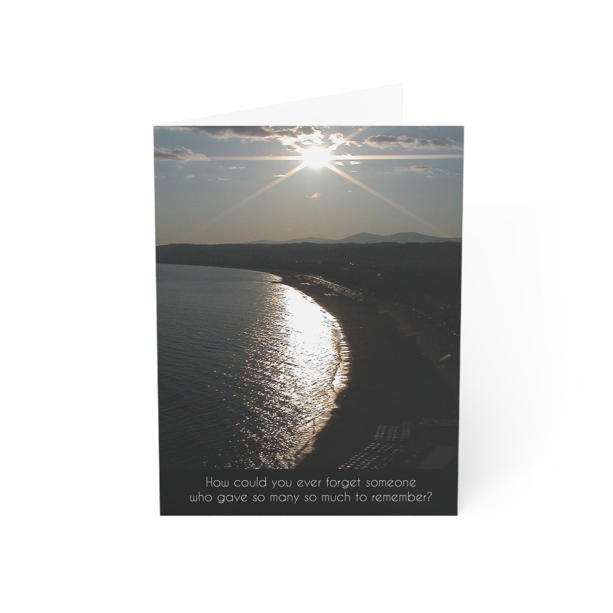 Too Good to Forget - Sympathy Card, Loss of Husband, Blank Inside
