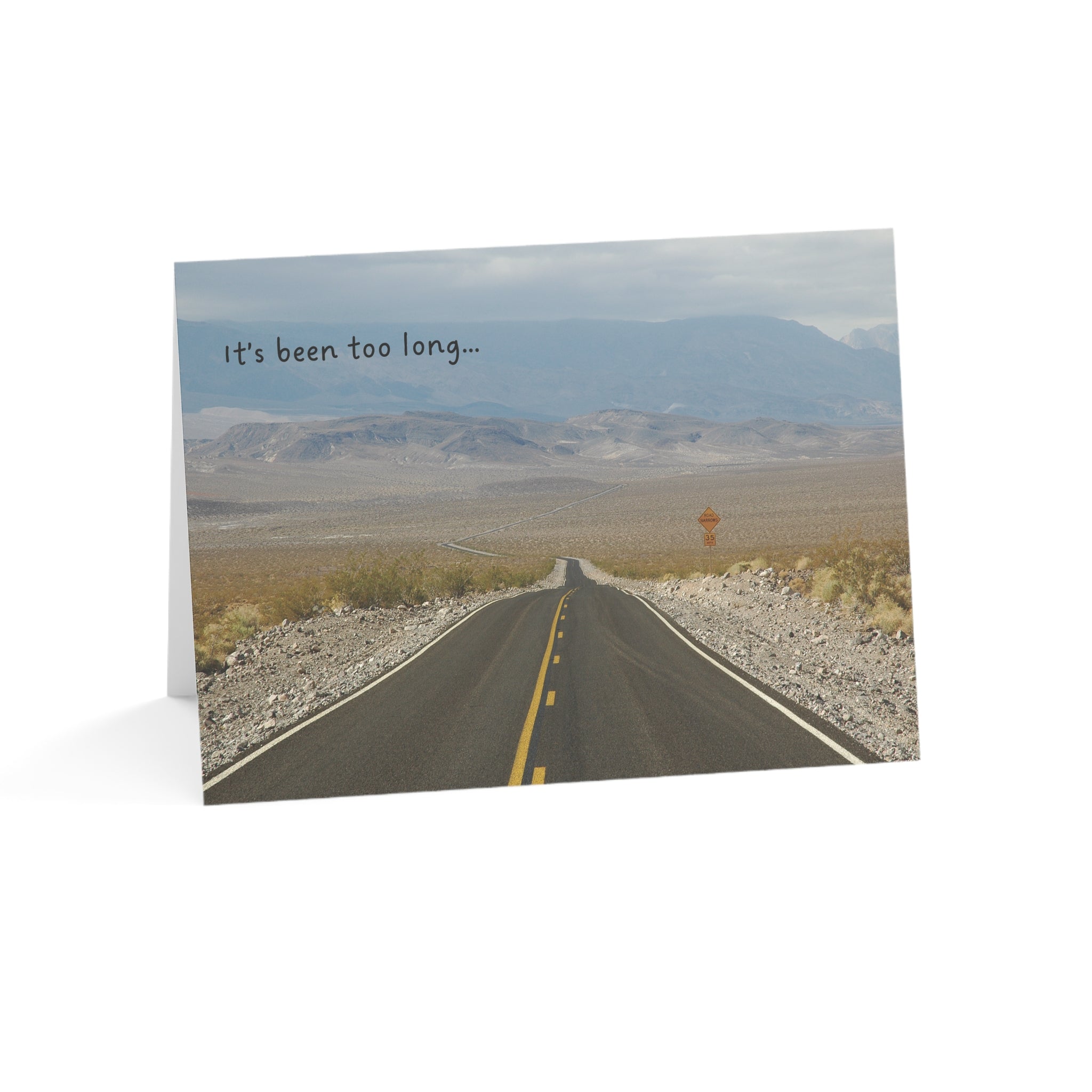 When It's Been Too Long - Clear the Air, Apology Card