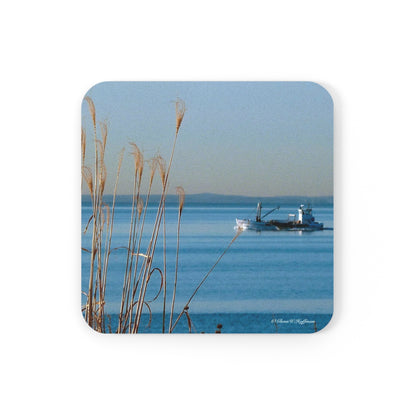 One Happy Fisherman – Drink Coaster, Bluff Beauty Collection