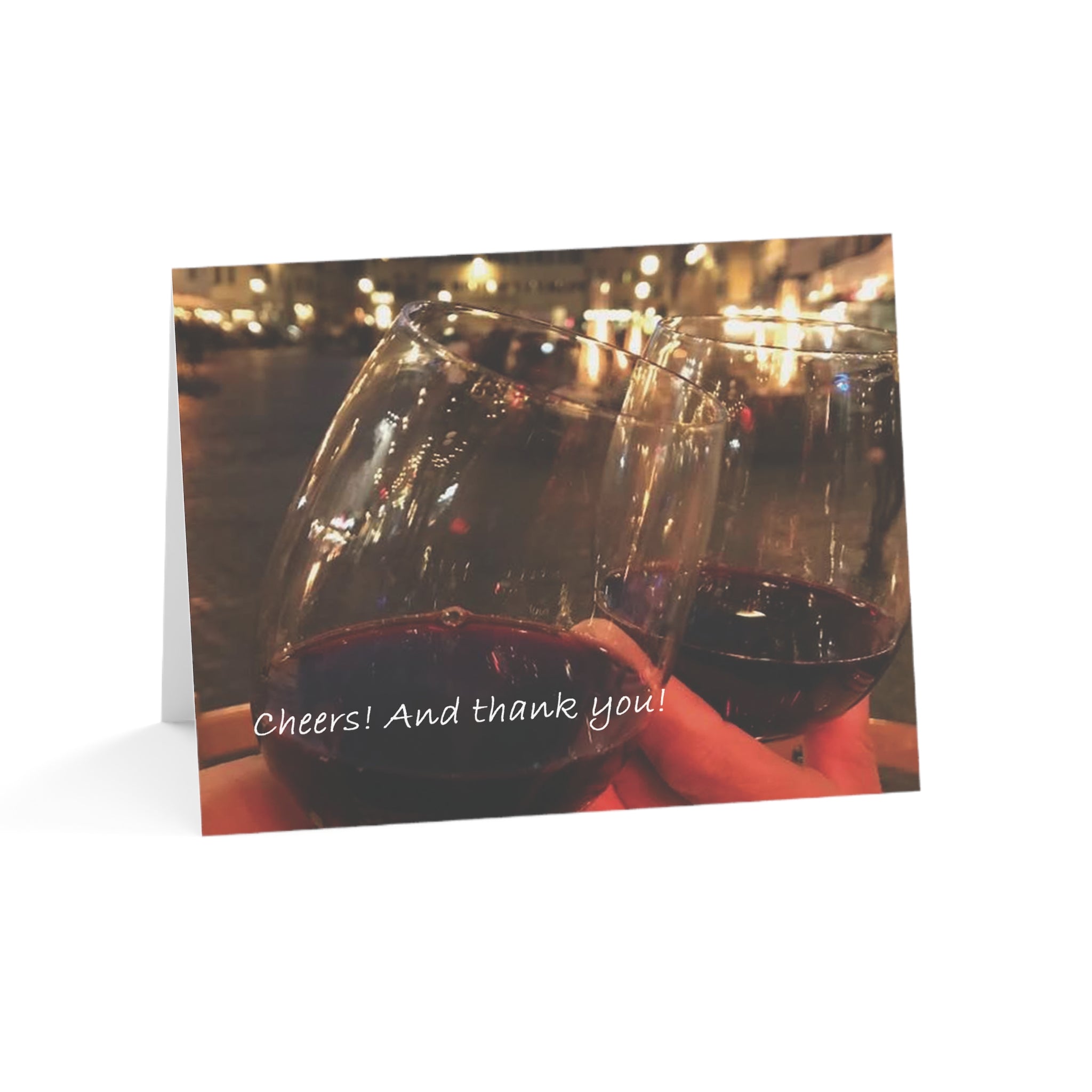 Cheers and Thank You! – Holiday Thank You