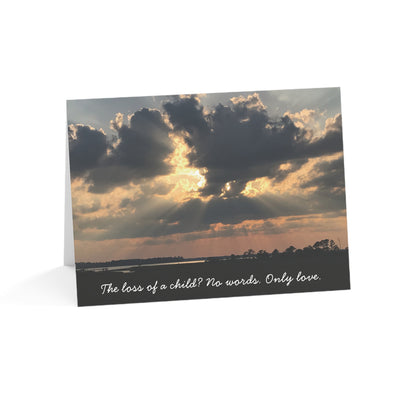 When Words Aren't Enough - Loss of Child, Sympathy Card, Simply Sorry