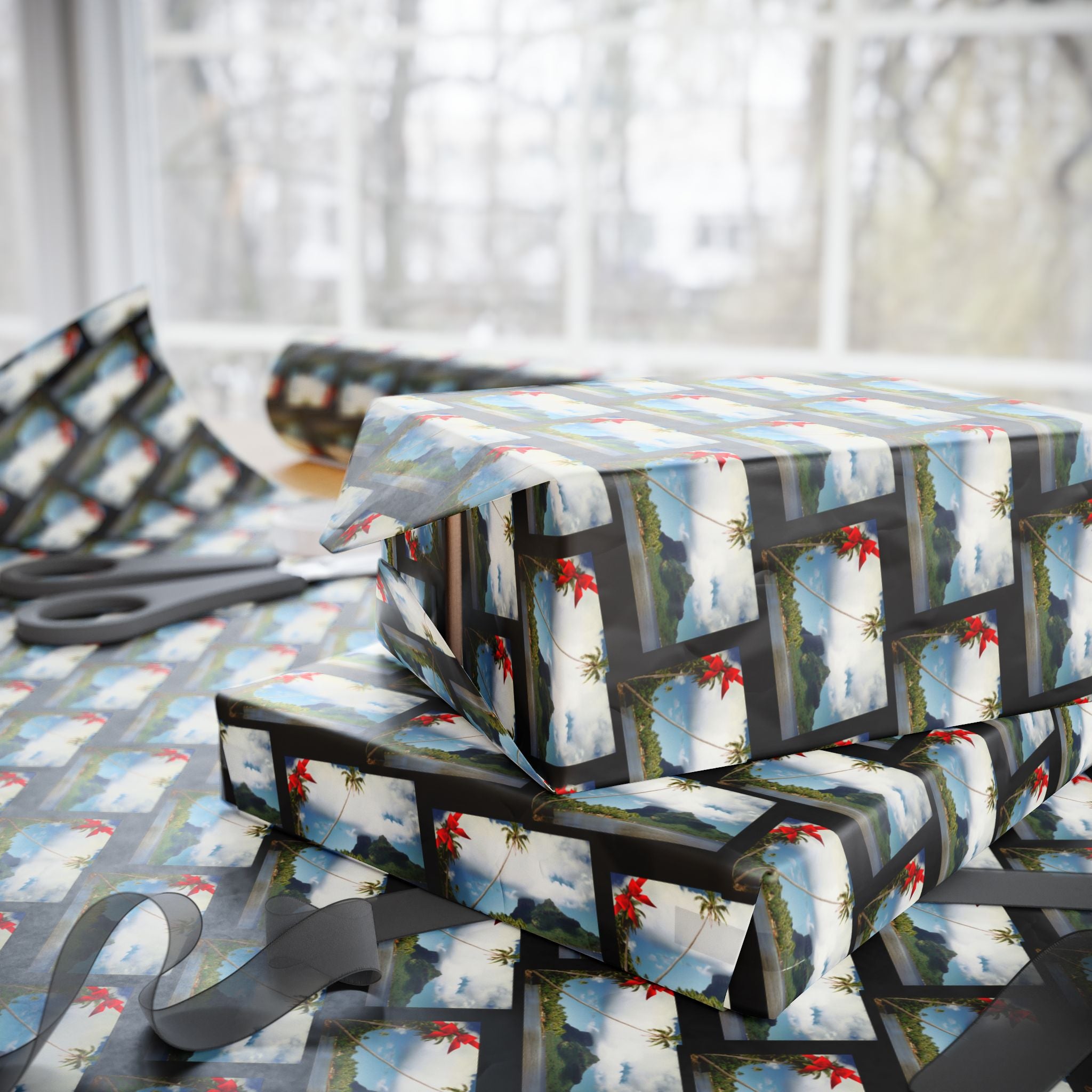 Tropical FaLaLa - Holiday Wrapping Paper