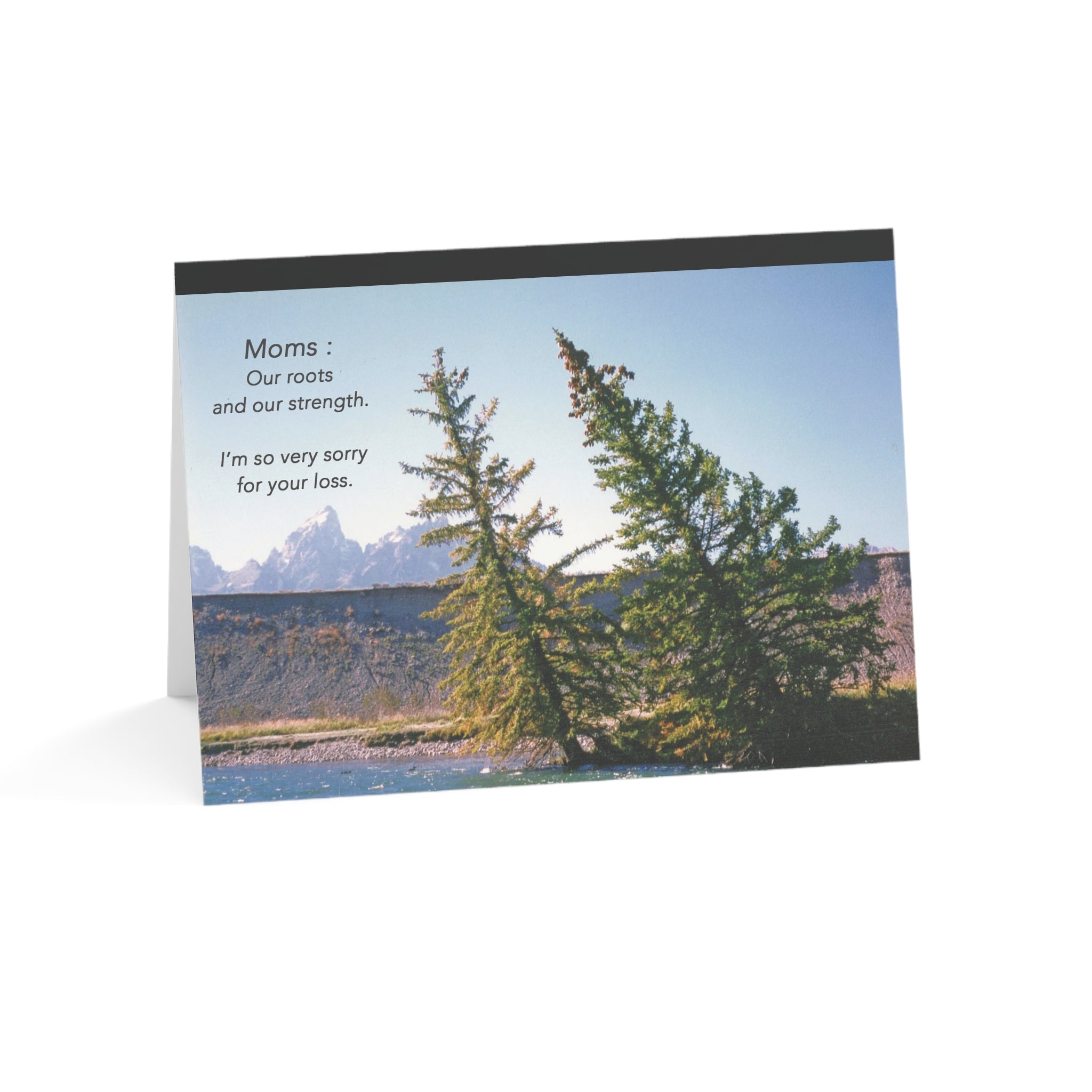 Strong Roots - Sympathy Card, Loss of Mother, Simply Sorry