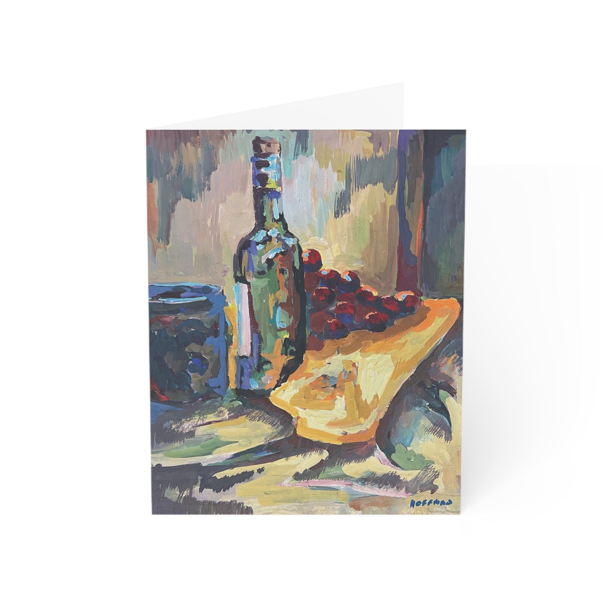 Rustic Wine and Grapes - Strokes of Genius Artwork Collection