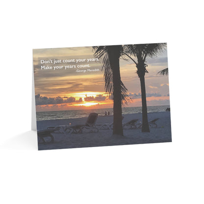 Make Your Years Count –  Birthday Card, Birthdays & Milestones