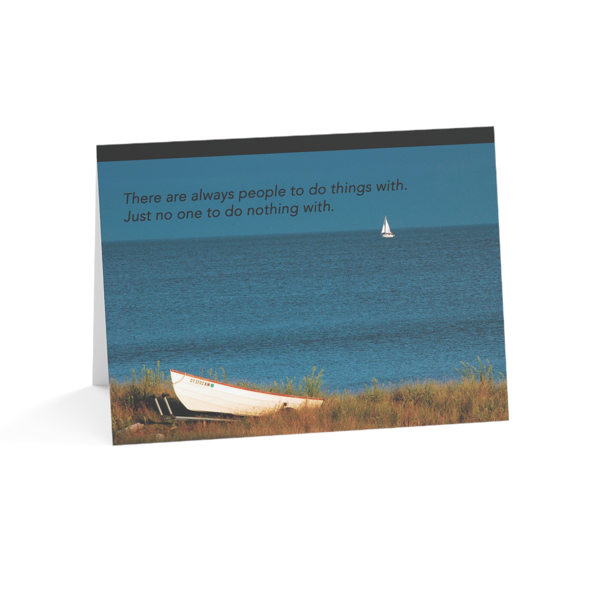 Simply Passing The Time – Loss of Friend, Sympathy Card, Simply Sorry