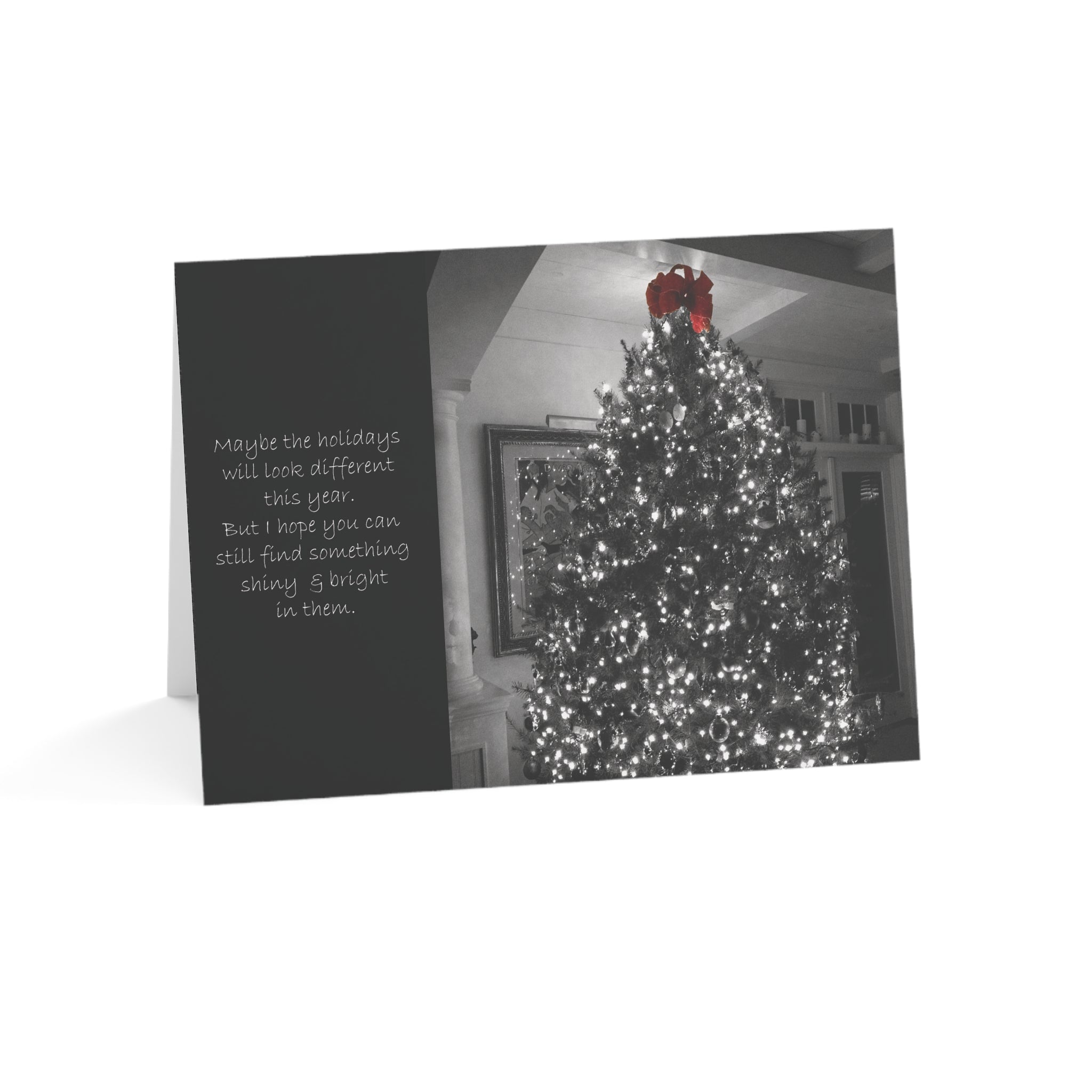 Shiny & Bright Somewhere – "The Holidays Are Hard" Holiday Card