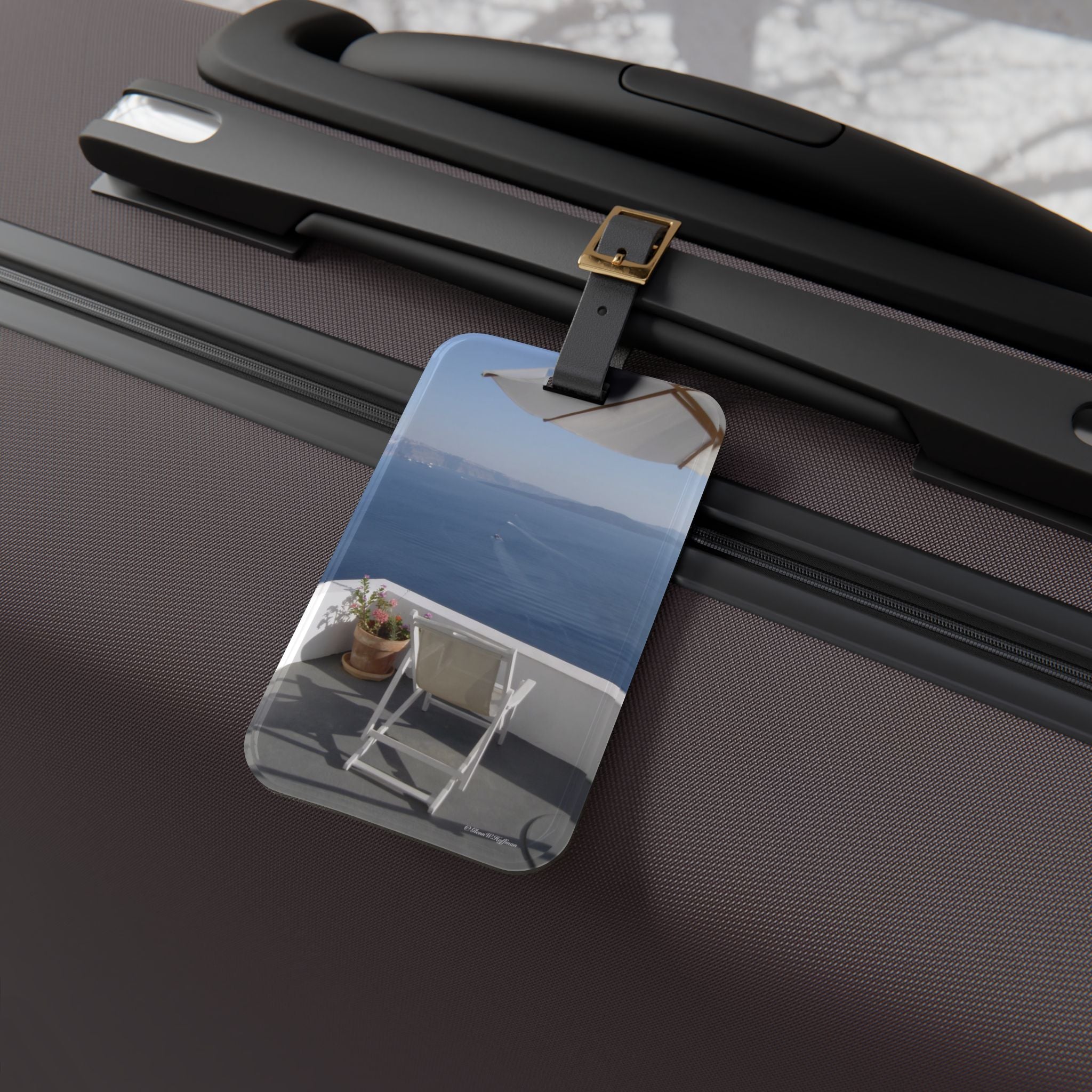 "Off to Peace & Quiet!" – Luggage Tag