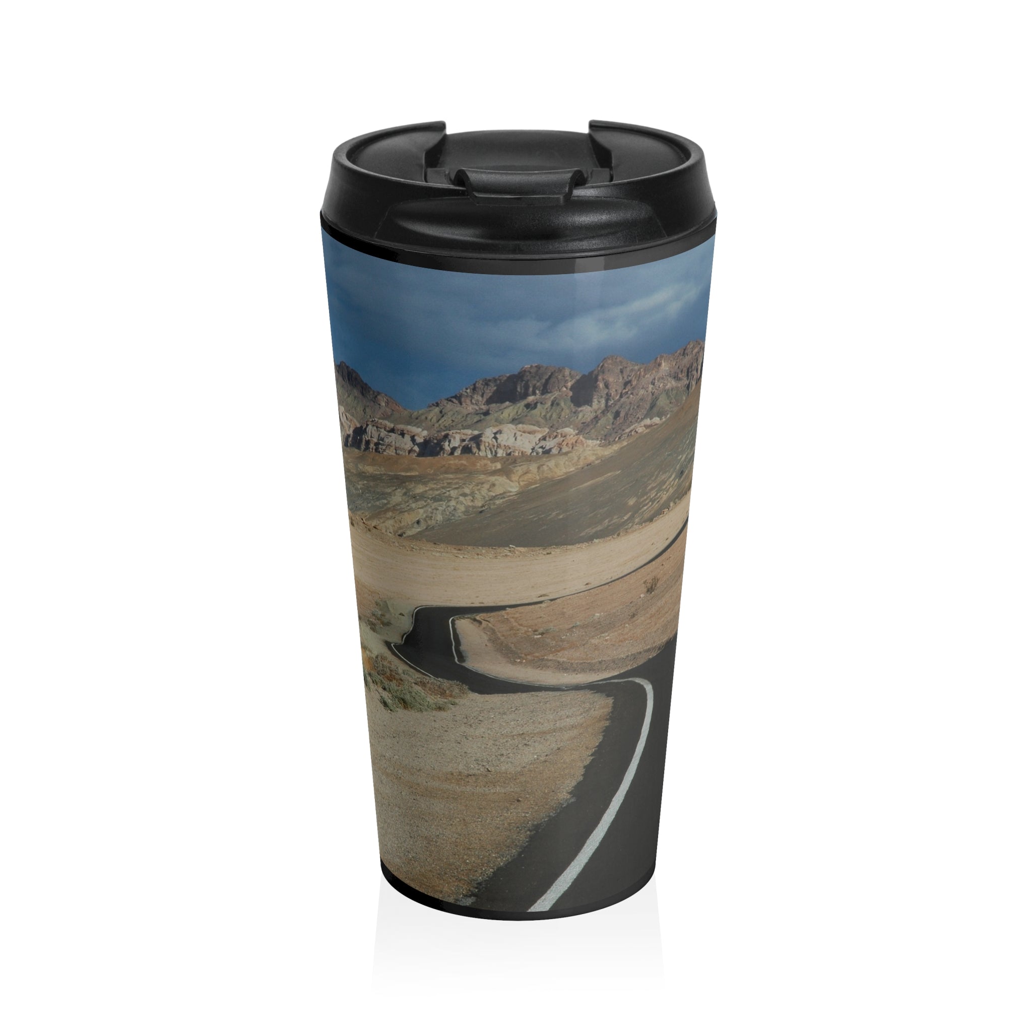 Crazy Road. Need Coffee. – Stainless Steel Travel Mug