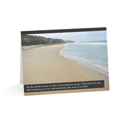 Life Goes On. Not. - Loss of Child, Grief, Sympathy Card