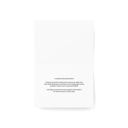 A Dark Dark Time - Empathy, Support Card, Shitty Things Happen to Good People